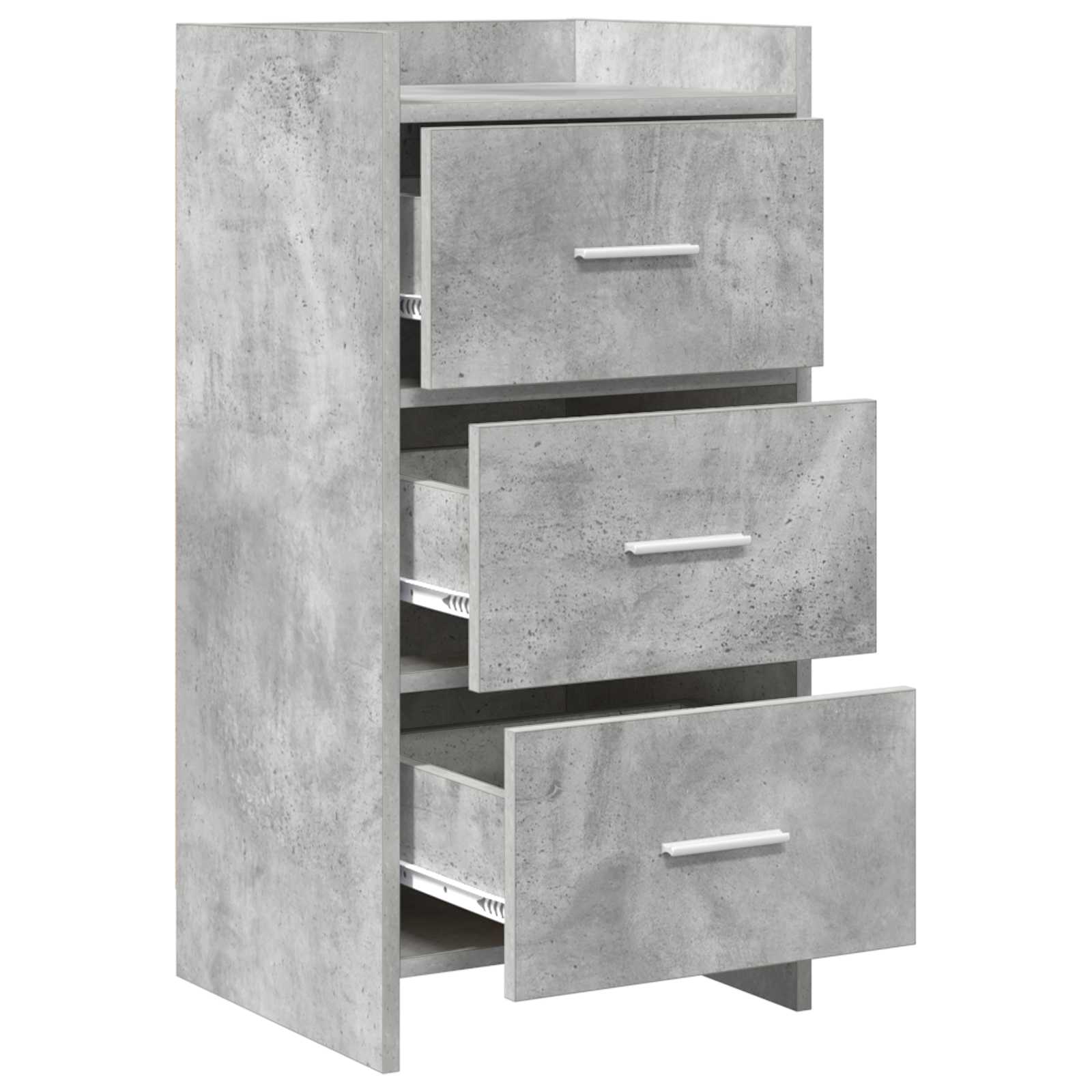 vidaXL Bufet Betonowy szary 40 x 36 x 80 cm Drewno inżynieryjne
