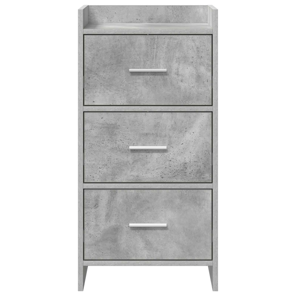 vidaXL Bufet Betonowy szary 40 x 36 x 80 cm Drewno inżynieryjne