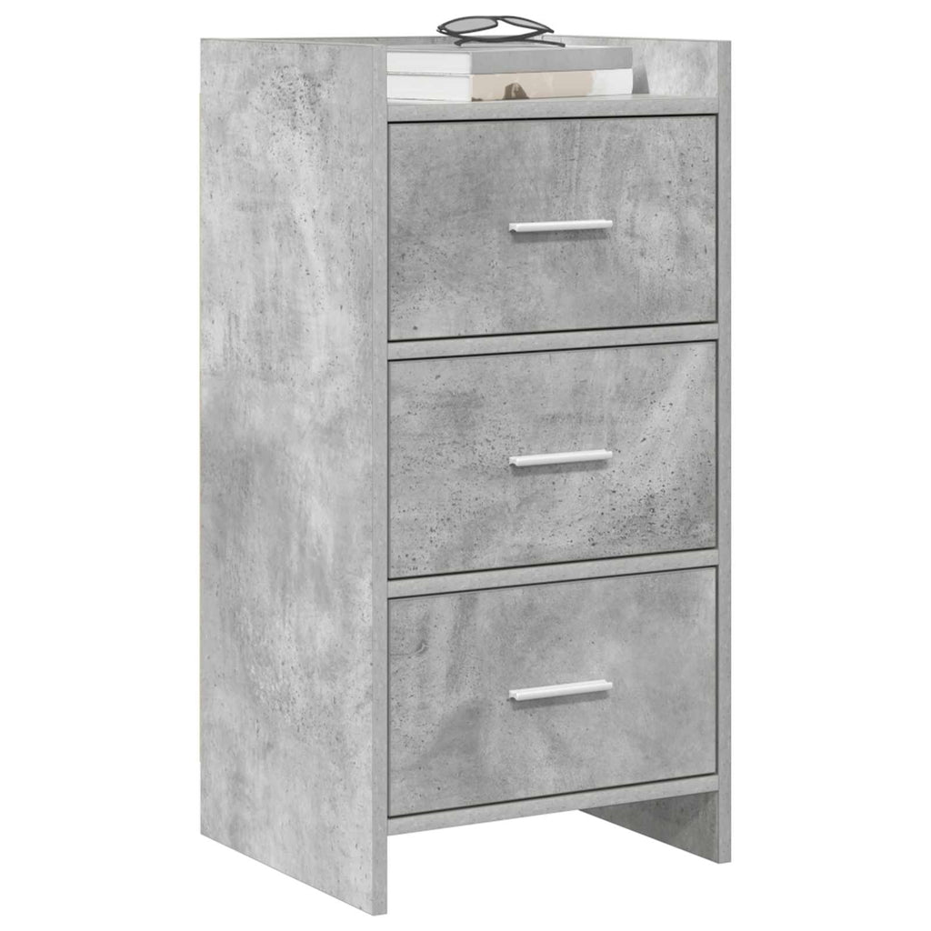 vidaXL Bufet Betonowy szary 40 x 36 x 80 cm Drewno inżynieryjne