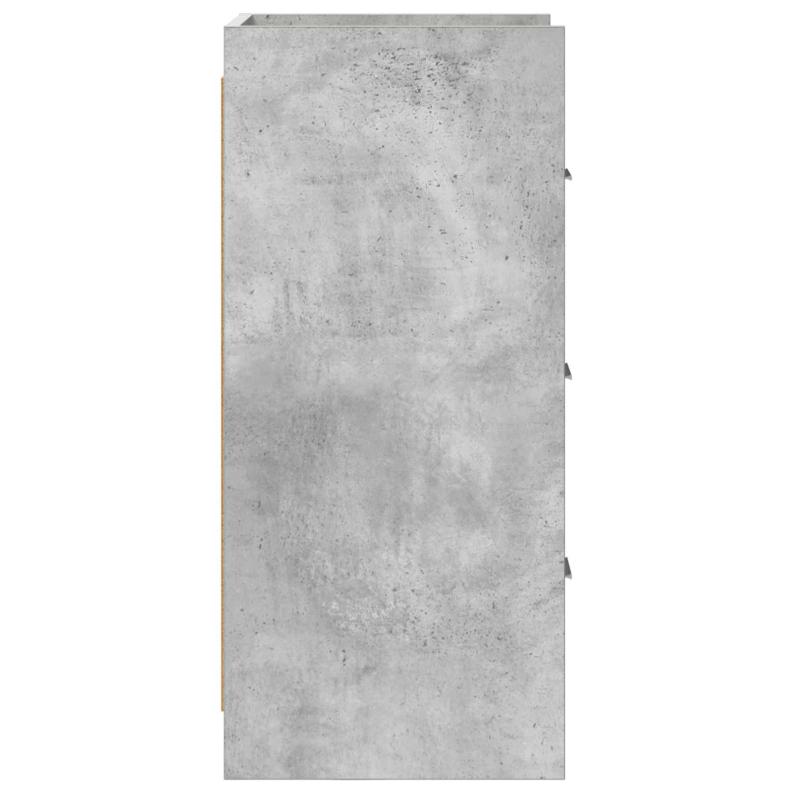 vidaXL Bufet Betonowy szary 40 x 36 x 80 cm Drewno inżynieryjne