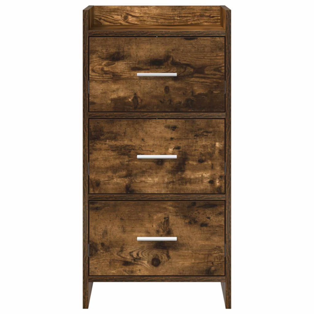 vidaXL Bufet Dąb wędzony 40 x 36 x 80 cm Drewno inżynieryjne
