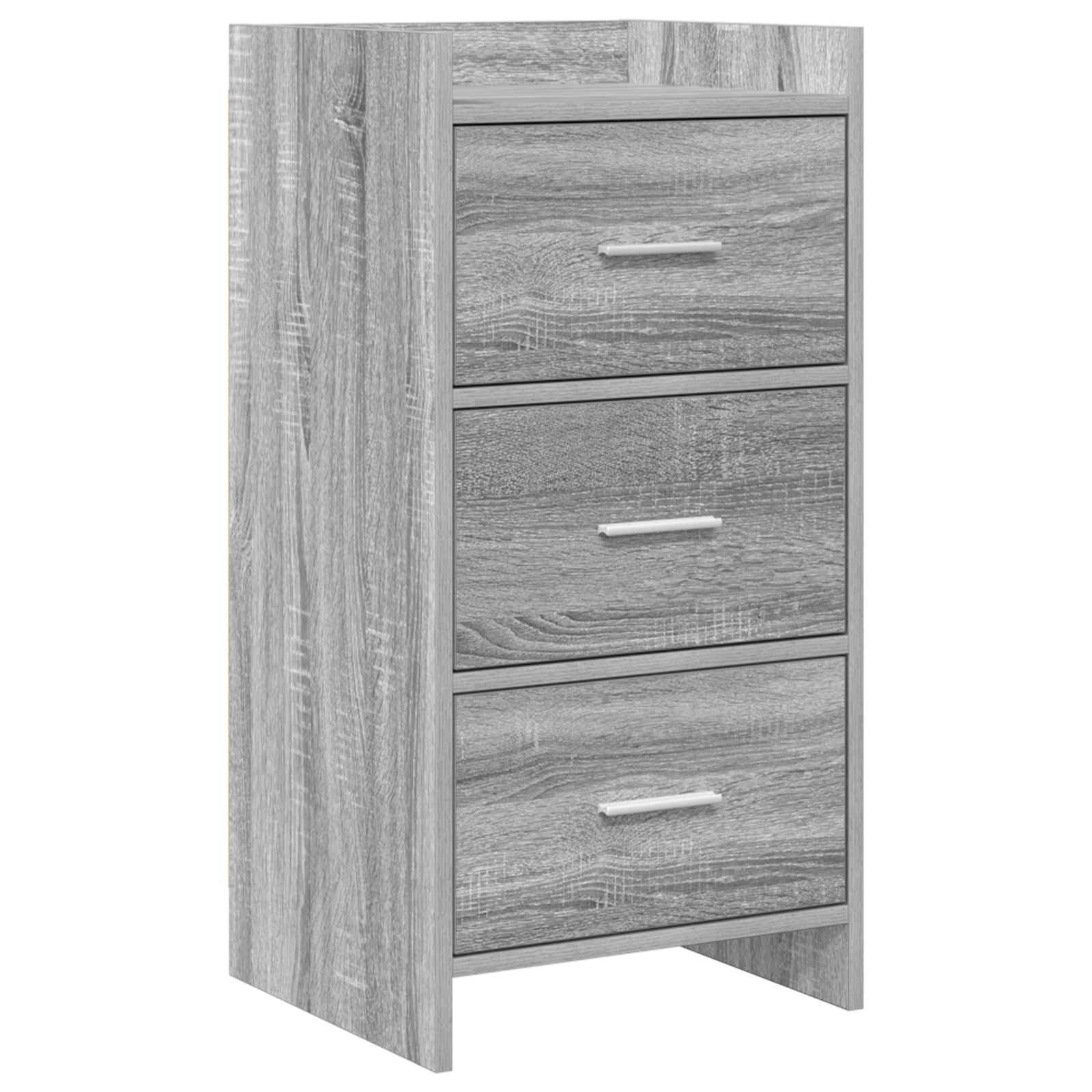 vidaXL Bufet Szary Sonoma 40 x 36 x 80 cm Drewno inżynieryjne