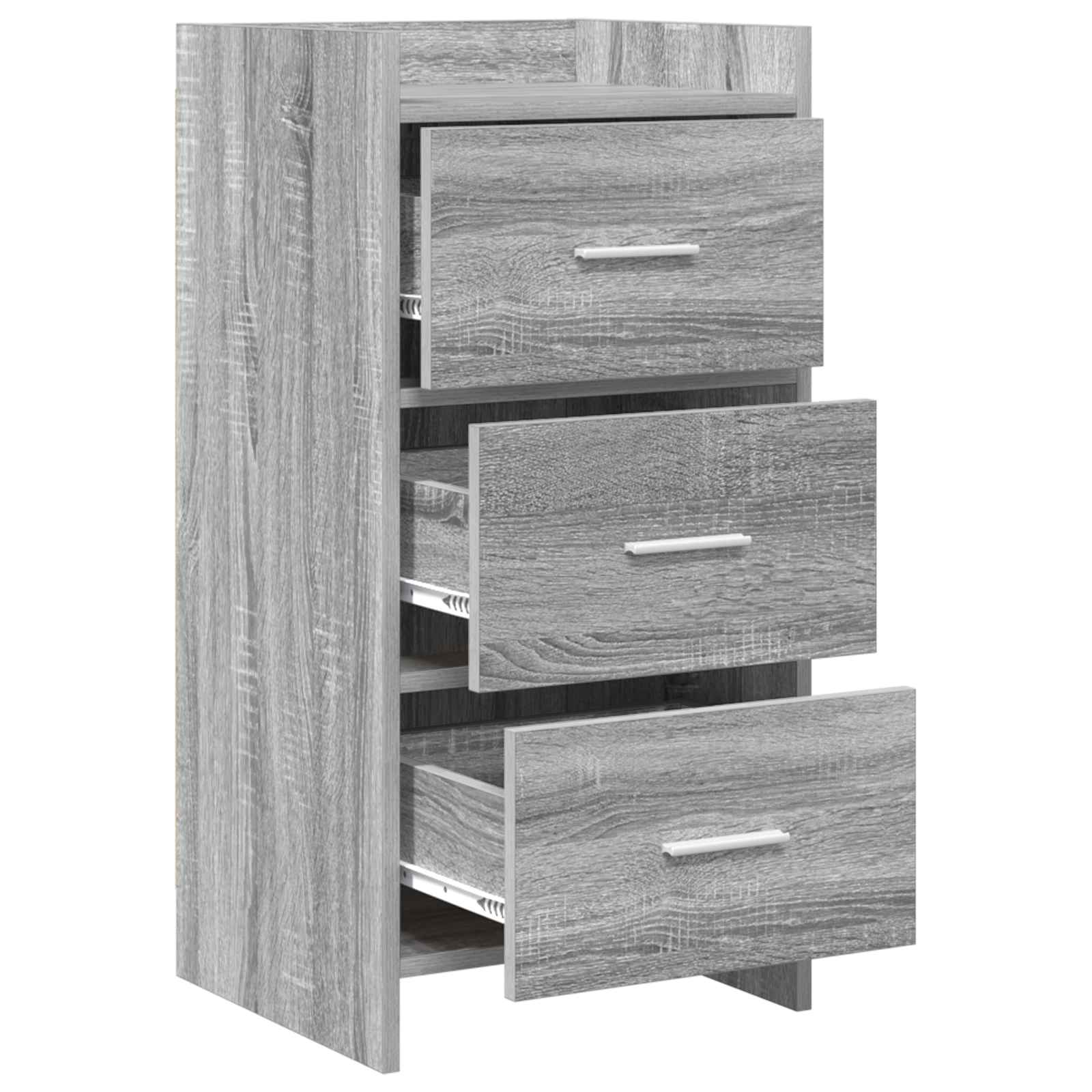 vidaXL Bufet Szary Sonoma 40 x 36 x 80 cm Drewno inżynieryjne