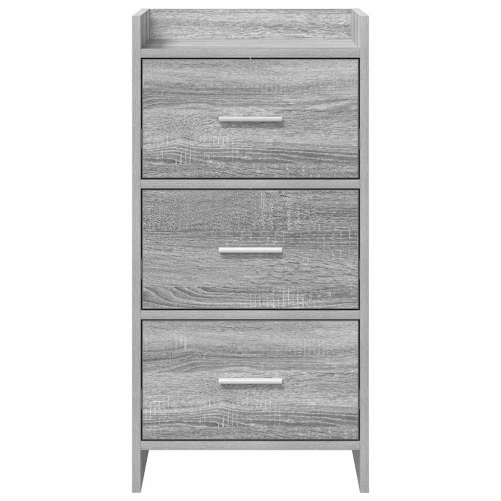 vidaXL Bufet Szary Sonoma 40 x 36 x 80 cm Drewno inżynieryjne