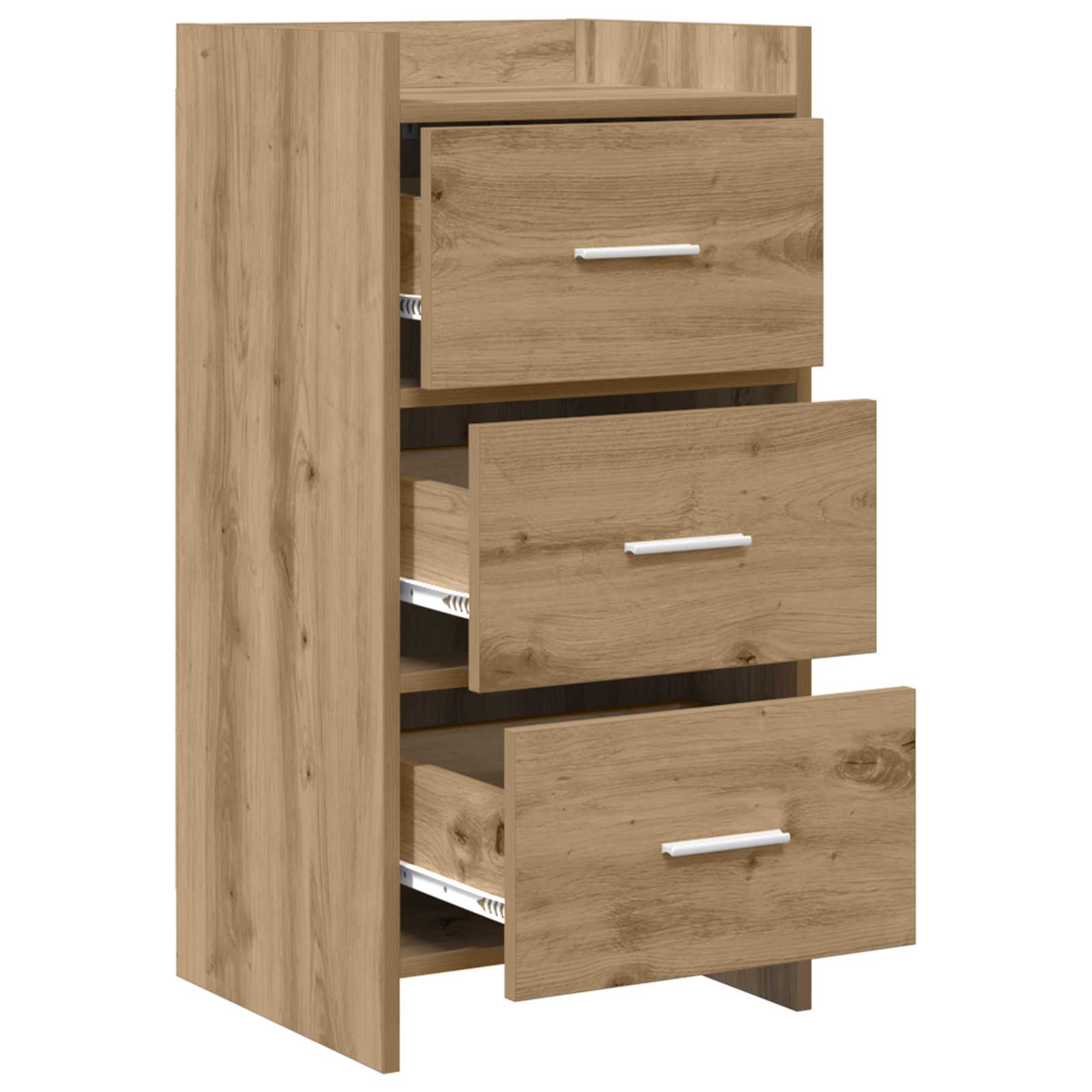 vidaXL Bufet Dąb artisan 40 x 36 x 80 cm Drewno inżynieryjne