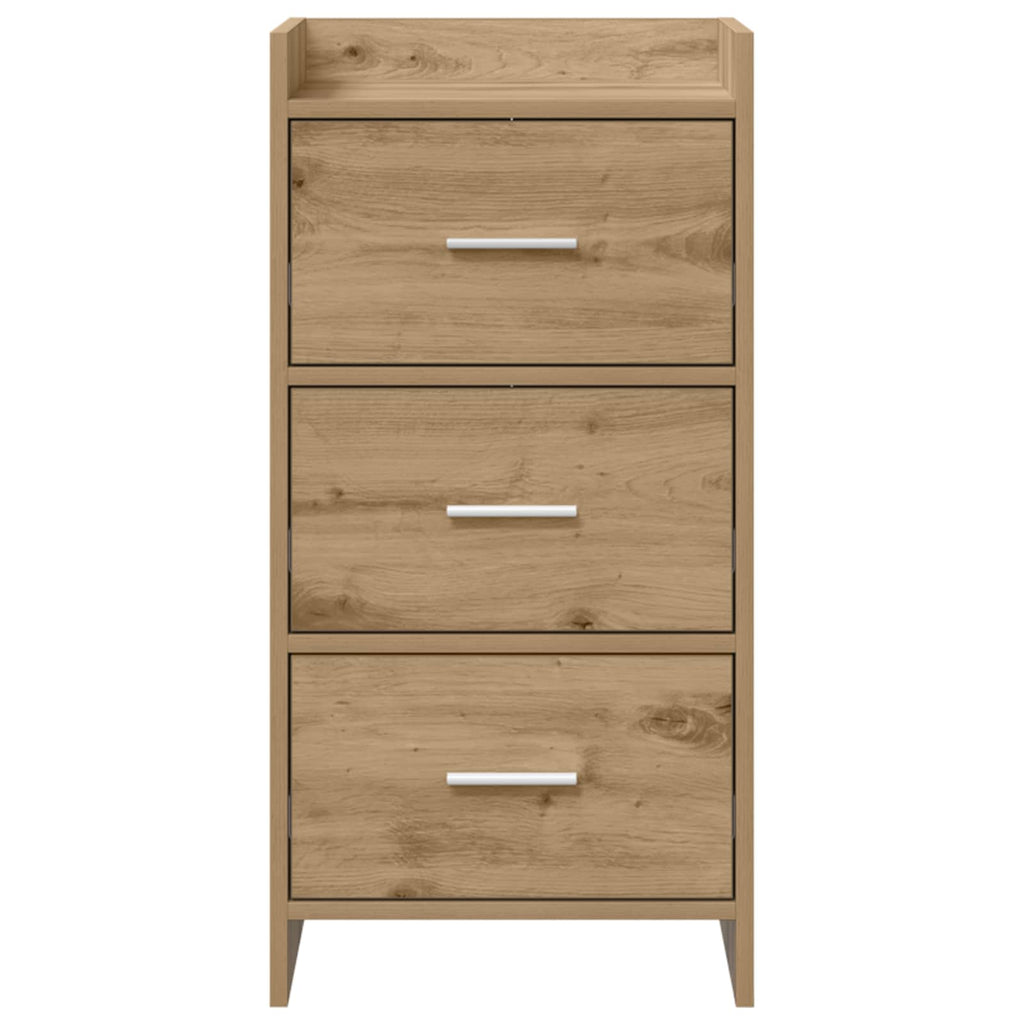 vidaXL Bufet Dąb artisan 40 x 36 x 80 cm Drewno inżynieryjne
