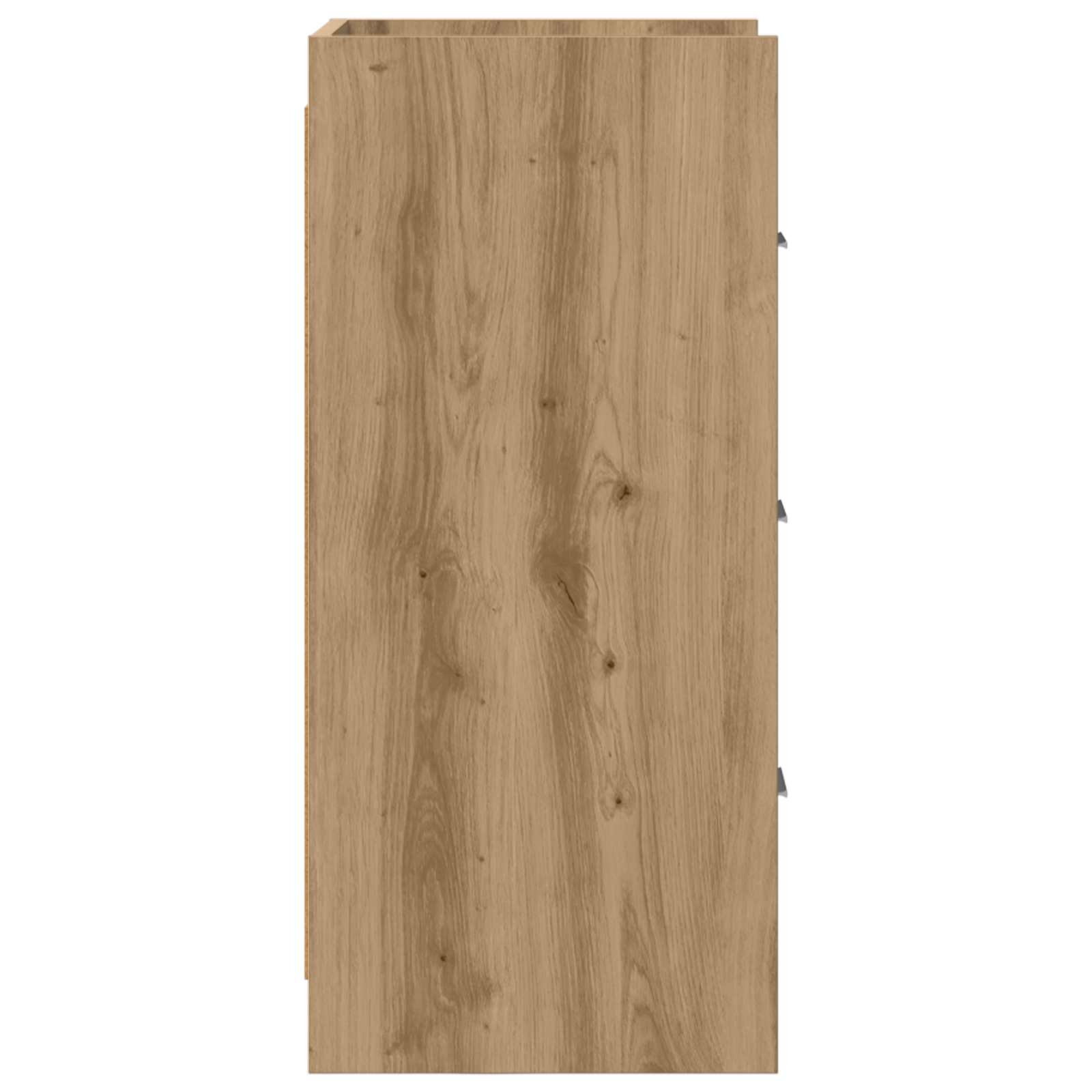 vidaXL Bufet Dąb artisan 40 x 36 x 80 cm Drewno inżynieryjne