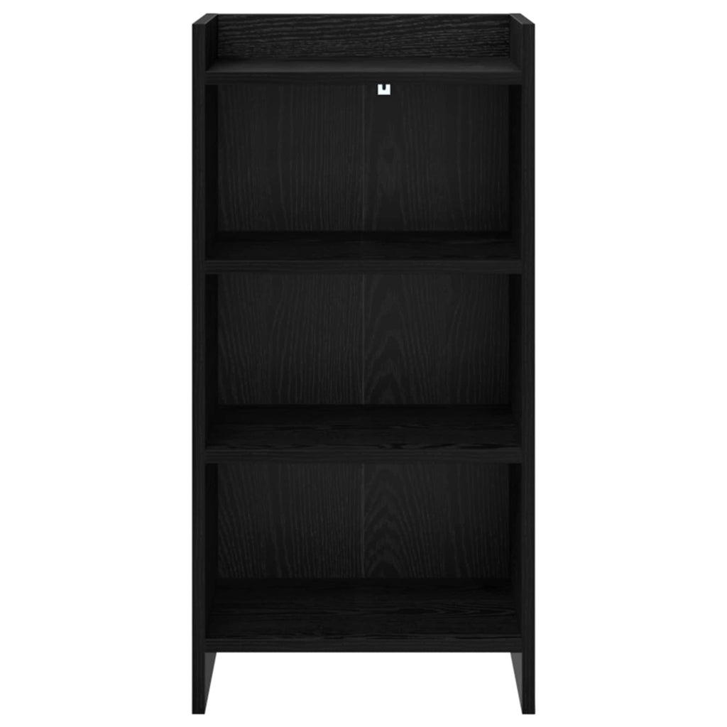 vidaXL Bufet Czarny dąb 40 x 36 x 80 cm Drewno inżynieryjne