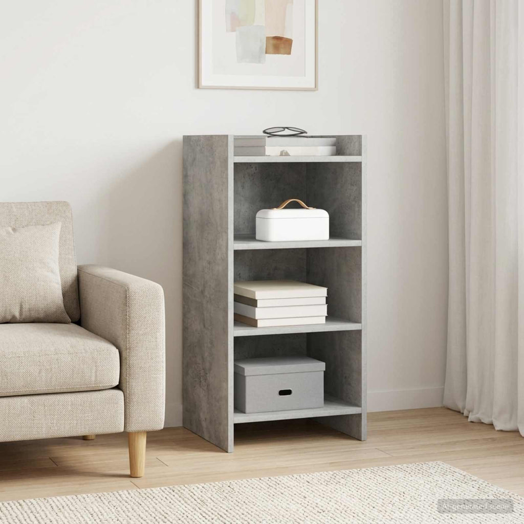 vidaXL Bufet Betonowy szary 40 x 36 x 80 cm Drewno inżynieryjne
