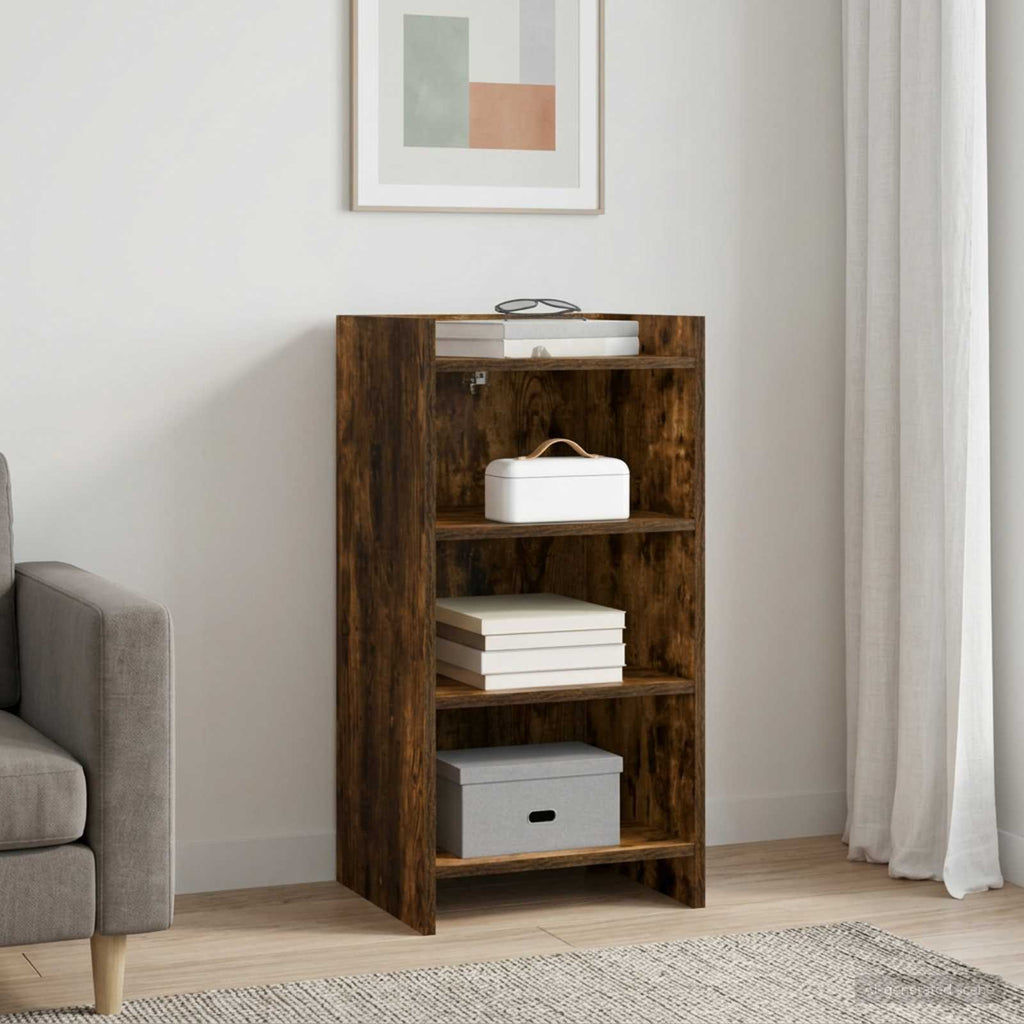 vidaXL Bufet Dąb wędzony 40 x 36 x 80 cm Drewno inżynieryjne