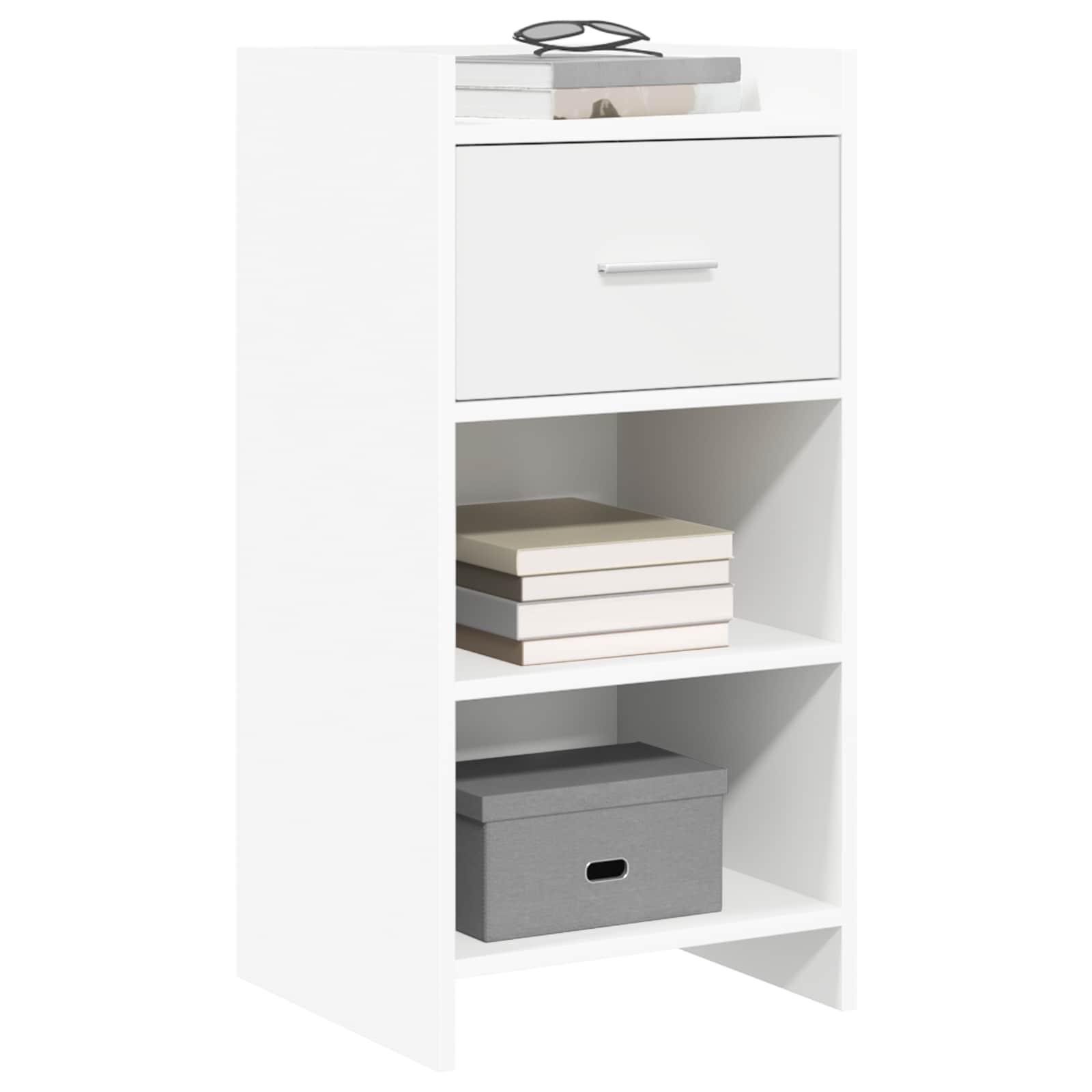 vidaXL Bufet Biały 40 x 36 x 80 cm Drewno inżynieryjne