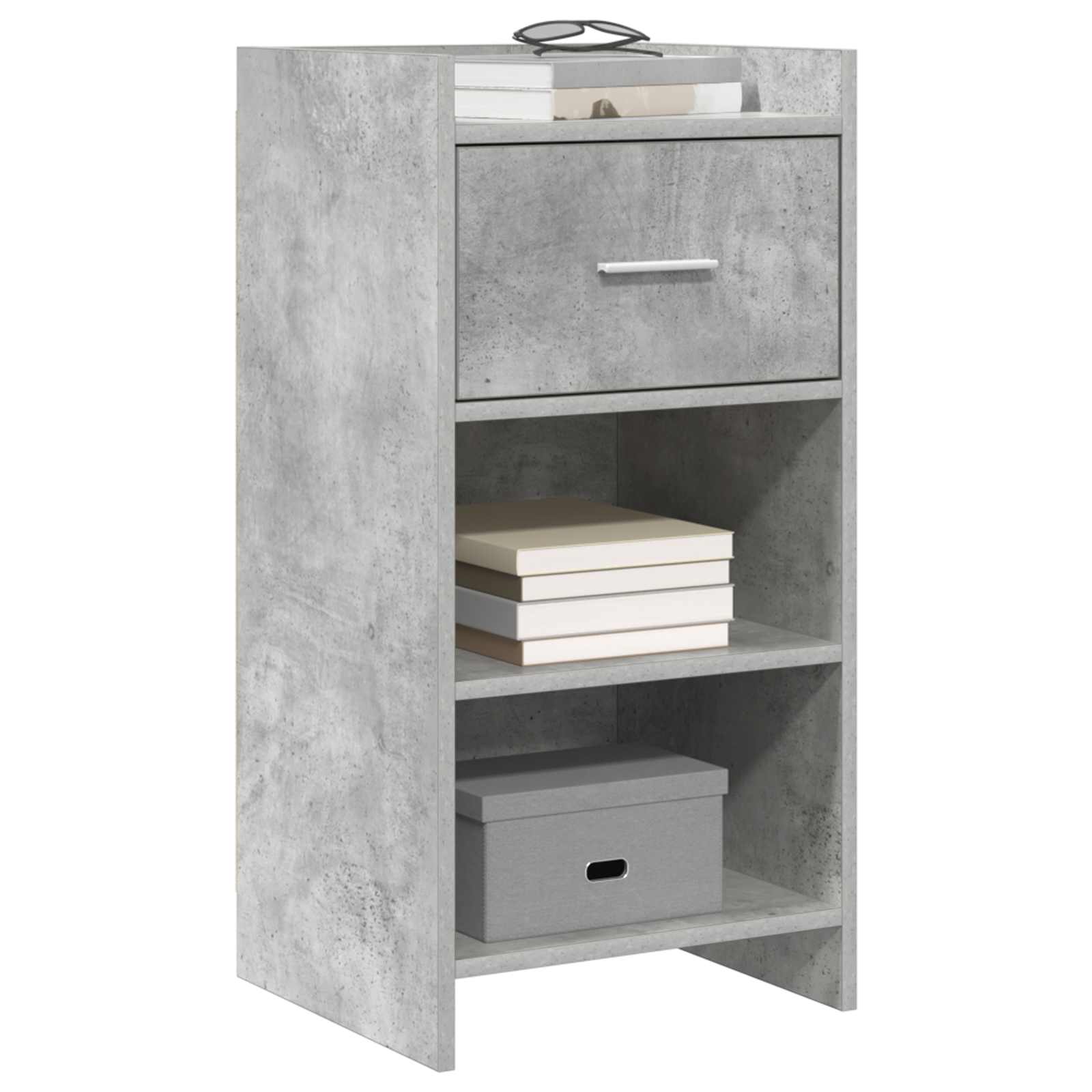vidaXL Bufet Betonowy szary 40 x 36 x 80 cm Drewno inżynieryjne