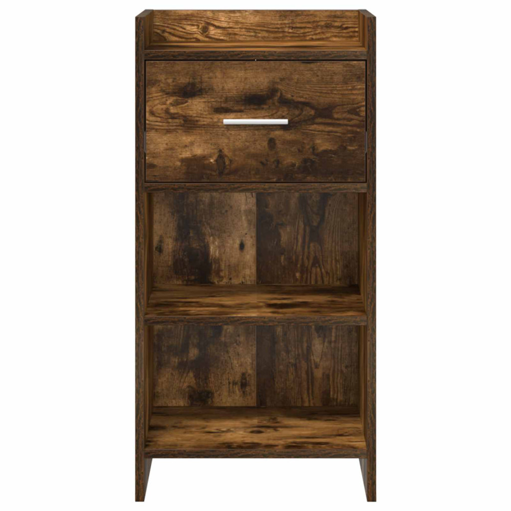 vidaXL Bufet Dąb wędzony 40 x 36 x 80 cm Drewno inżynieryjne