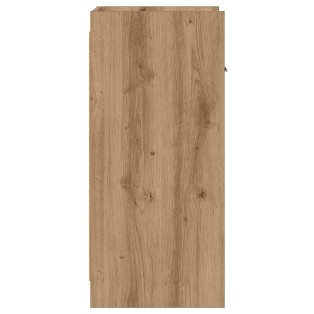 vidaXL Bufet Dąb artisan 40 x 36 x 80 cm Drewno inżynieryjne