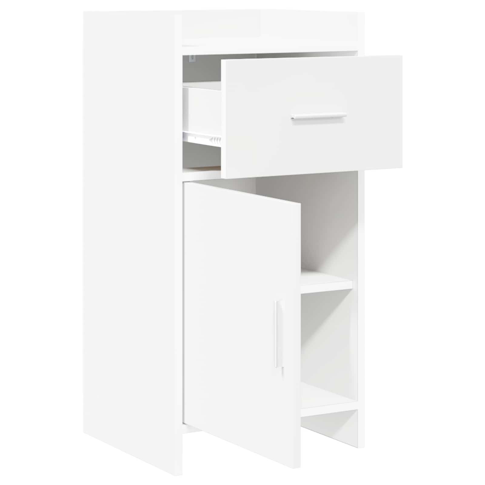 vidaXL Bufet Biały 40 x 36 x 80 cm Drewno inżynieryjne