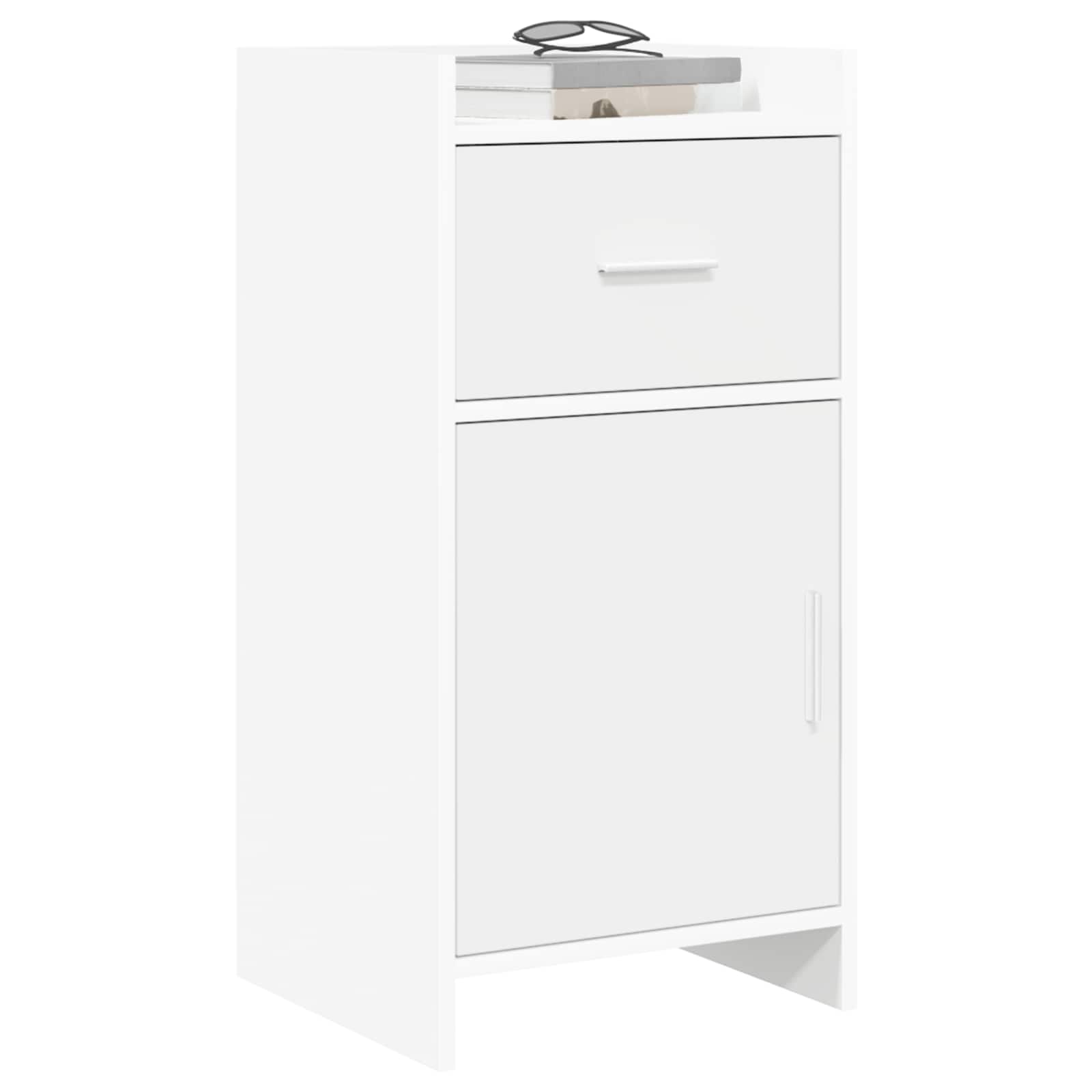 vidaXL Bufet Biały 40 x 36 x 80 cm Drewno inżynieryjne