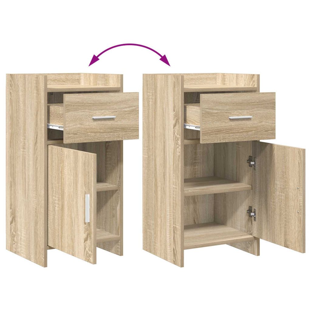 vidaXL Bufet dąb Sonoma 40 x 36 x 80 cm Drewno inżynieryjne