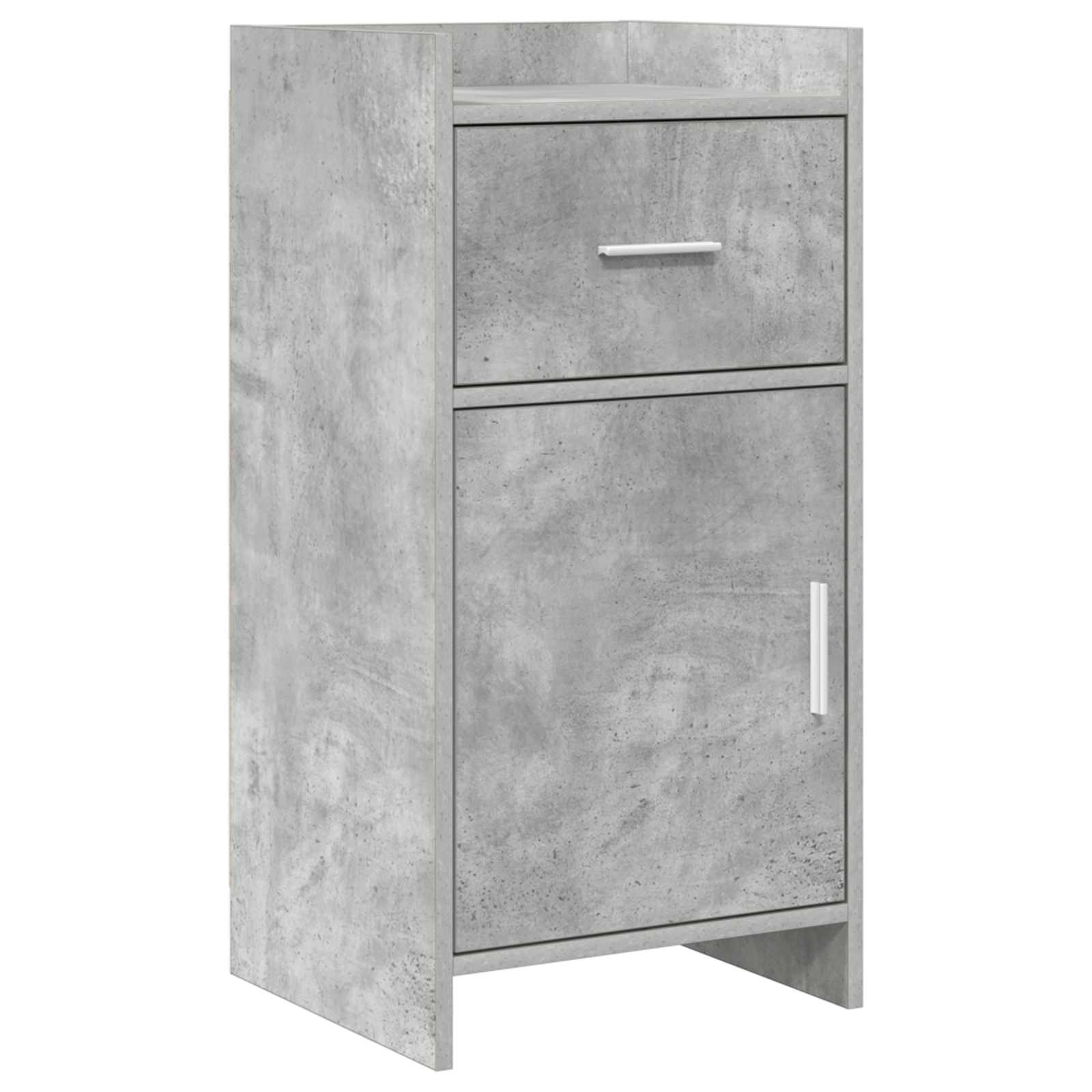 vidaXL Bufet Betonowy szary 40 x 36 x 80 cm Drewno inżynieryjne