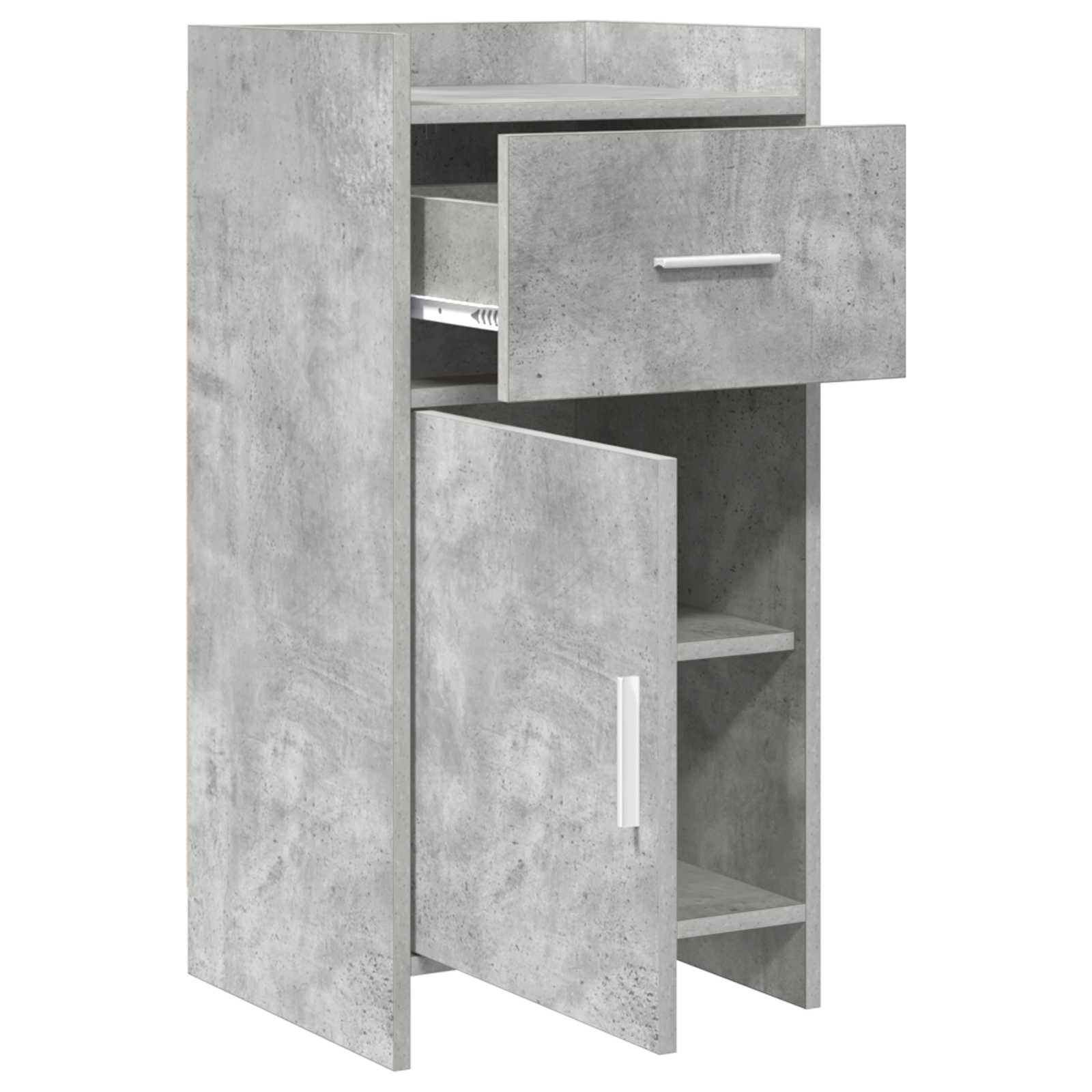 vidaXL Bufet Betonowy szary 40 x 36 x 80 cm Drewno inżynieryjne