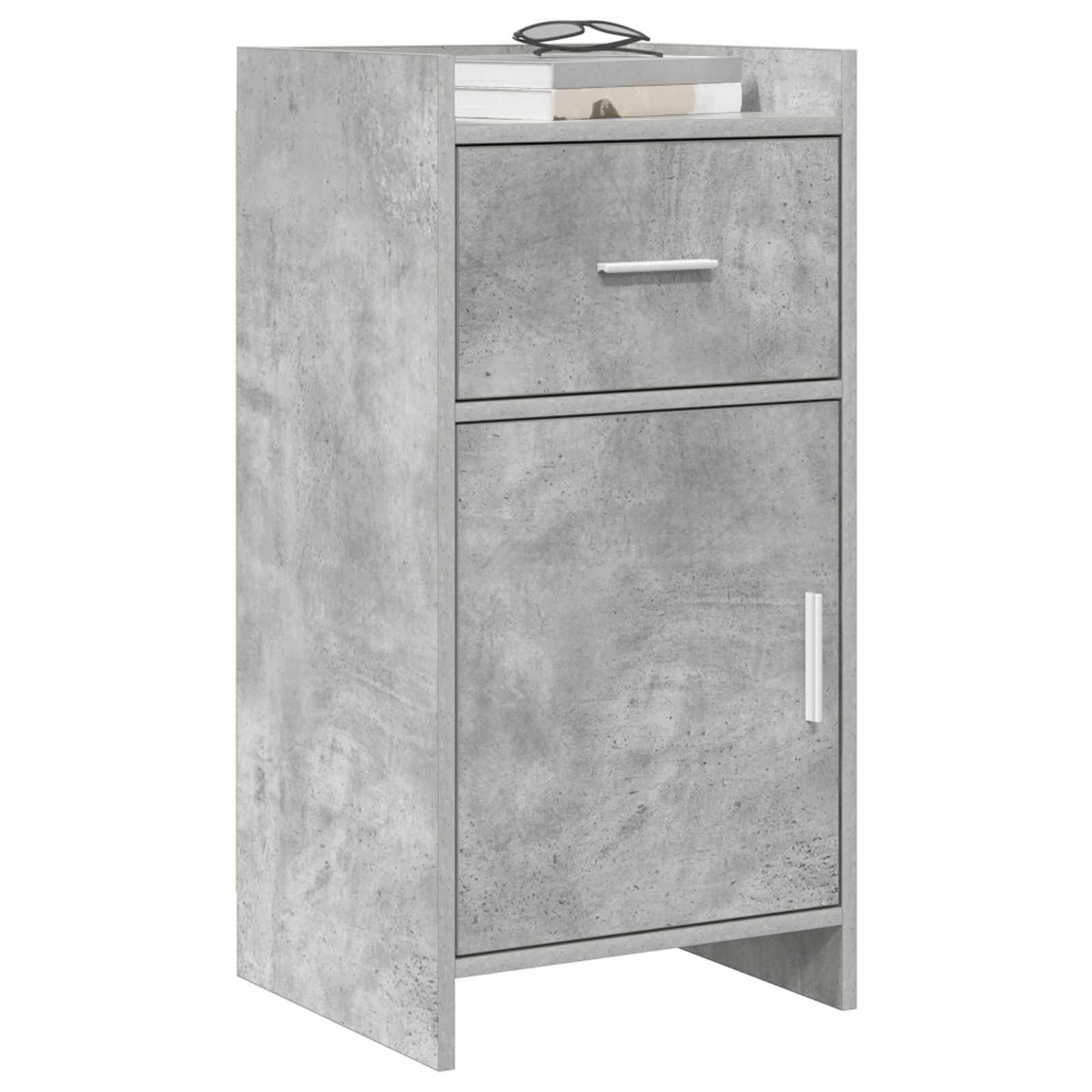 vidaXL Bufet Betonowy szary 40 x 36 x 80 cm Drewno inżynieryjne