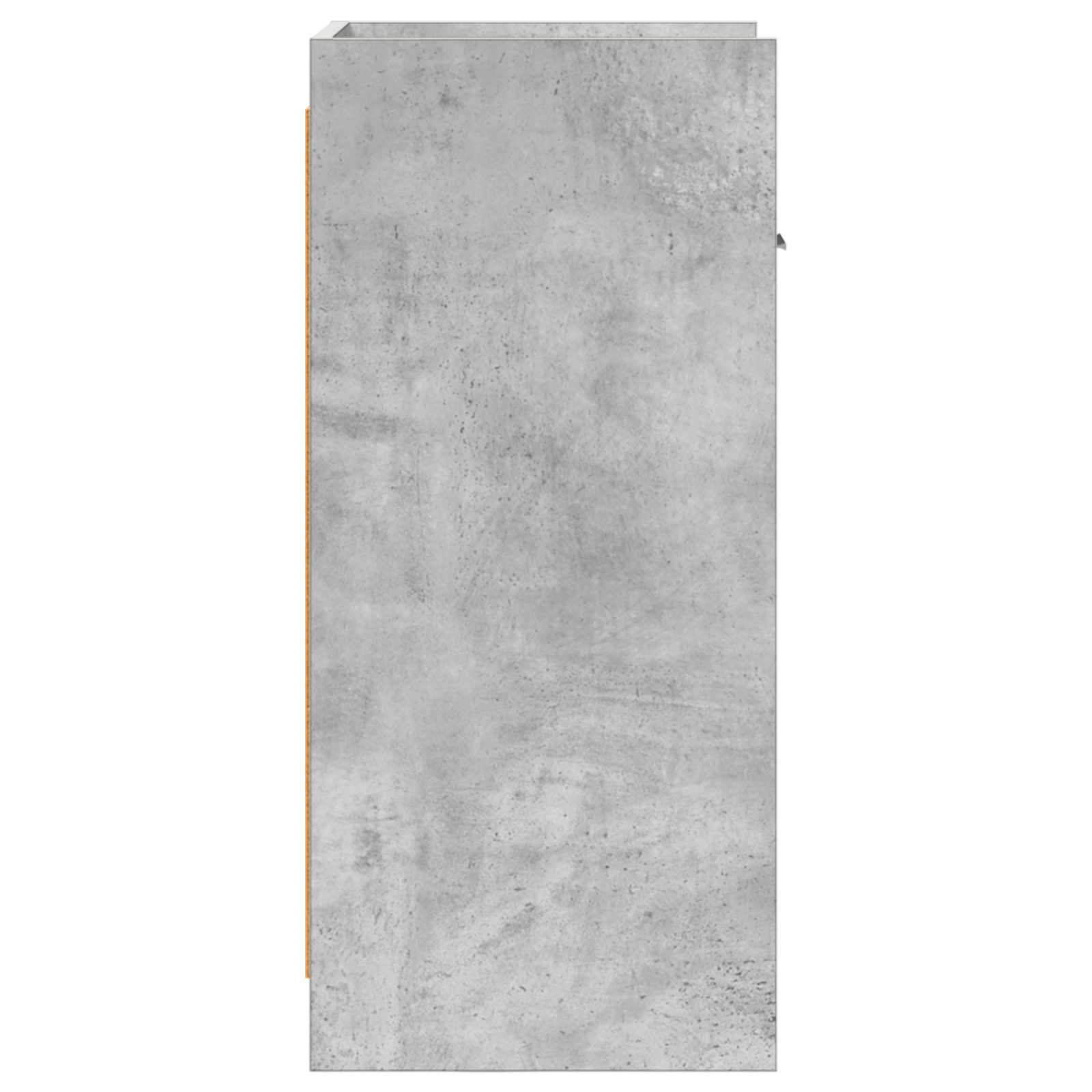 vidaXL Bufet Betonowy szary 40 x 36 x 80 cm Drewno inżynieryjne