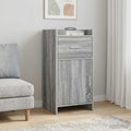 vidaXL Bufet Szary Sonoma 40 x 36 x 80 cm Drewno inżynieryjne