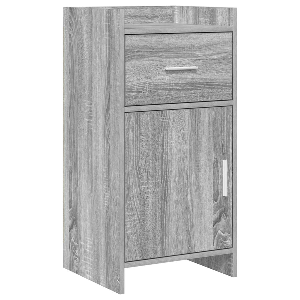 vidaXL Bufet Szary Sonoma 40 x 36 x 80 cm Drewno inżynieryjne