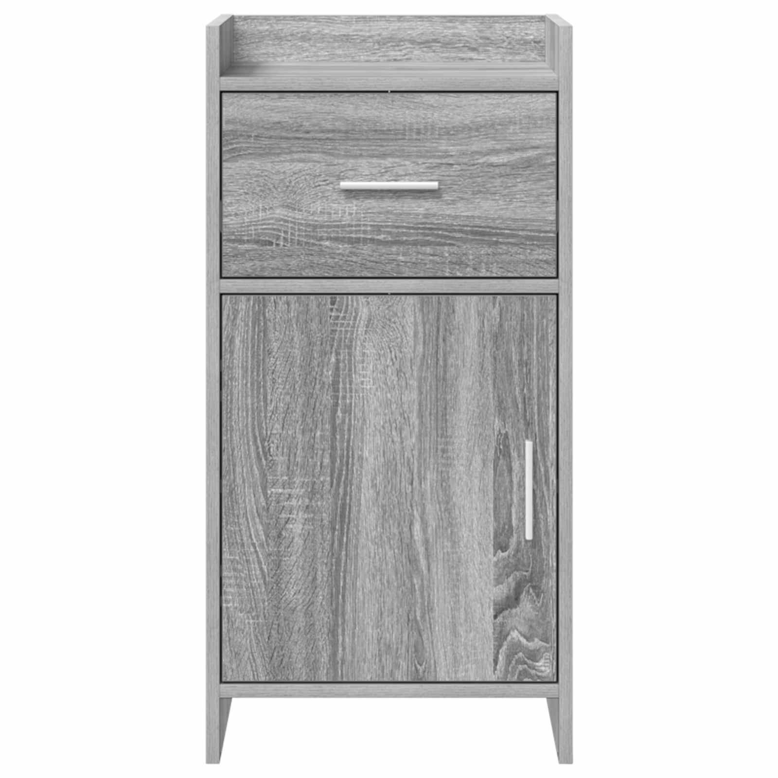 vidaXL Bufet Szary Sonoma 40 x 36 x 80 cm Drewno inżynieryjne