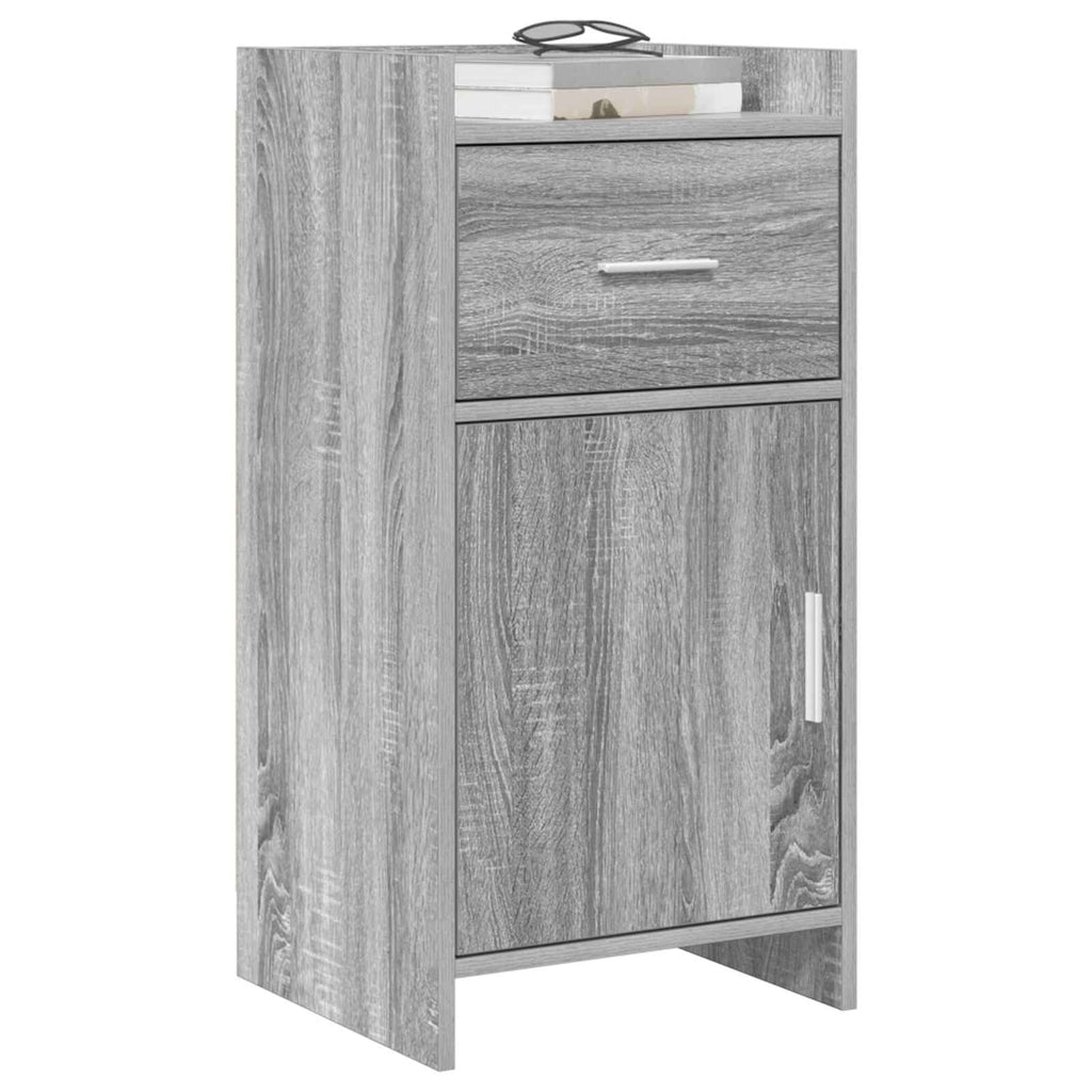 vidaXL Bufet Szary Sonoma 40 x 36 x 80 cm Drewno inżynieryjne