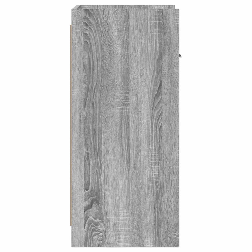 vidaXL Bufet Szary Sonoma 40 x 36 x 80 cm Drewno inżynieryjne