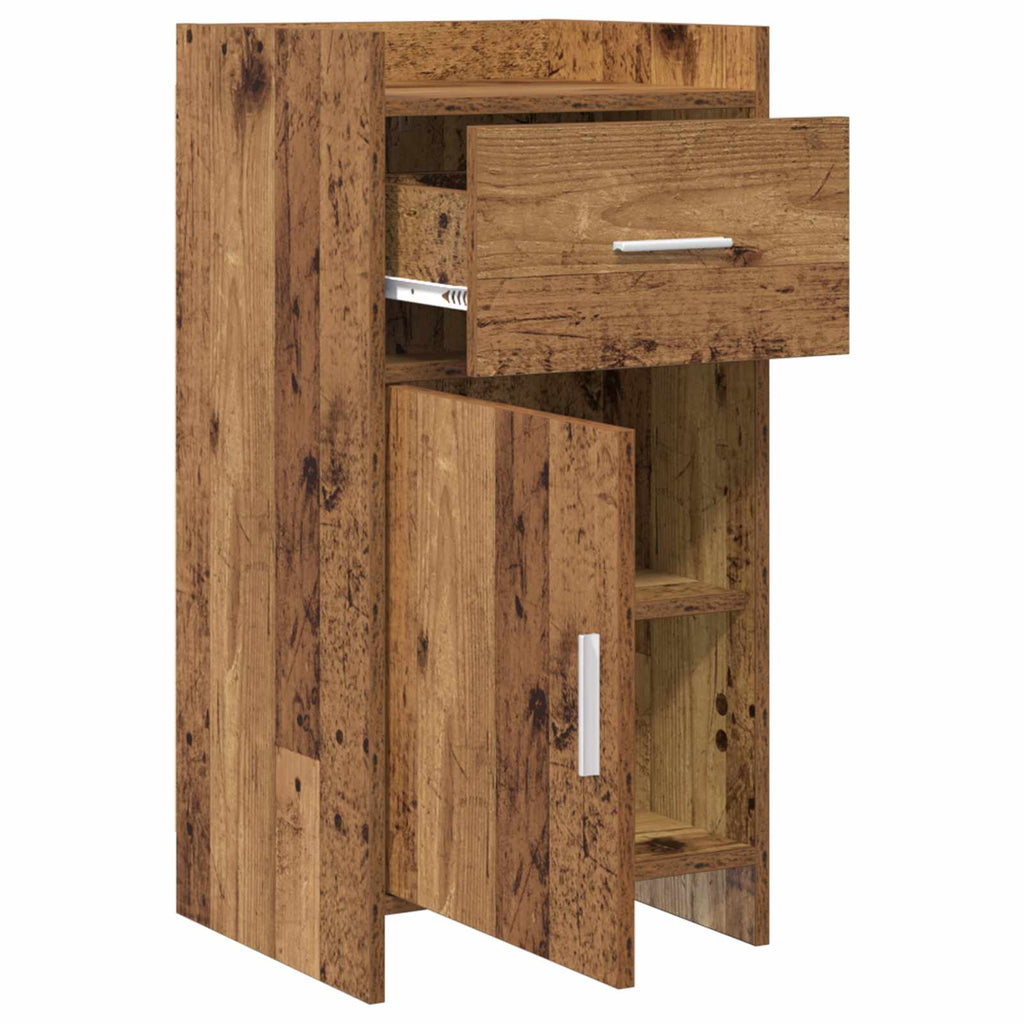 vidaXL Bufet Stare drewno 40 x 36 x 80 cm Drewno inżynieryjne