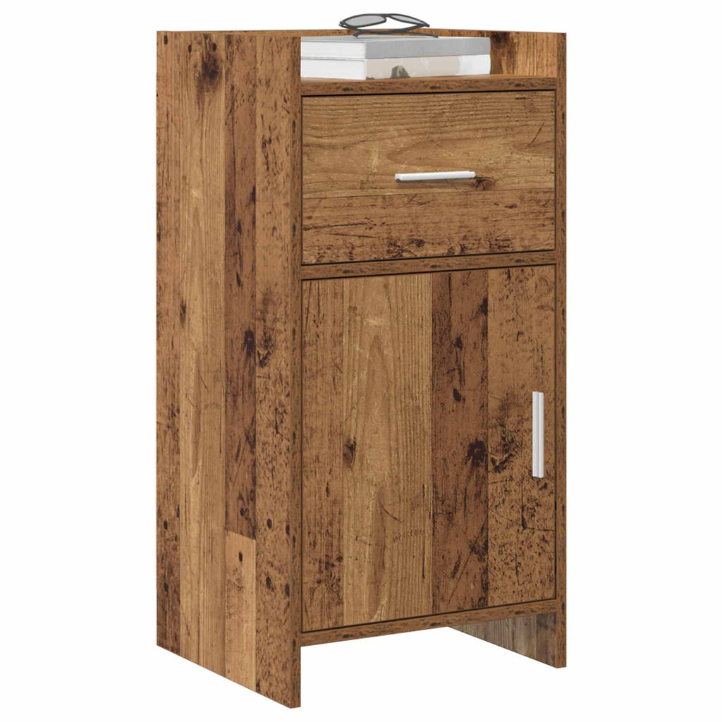 vidaXL Bufet Stare drewno 40 x 36 x 80 cm Drewno inżynieryjne