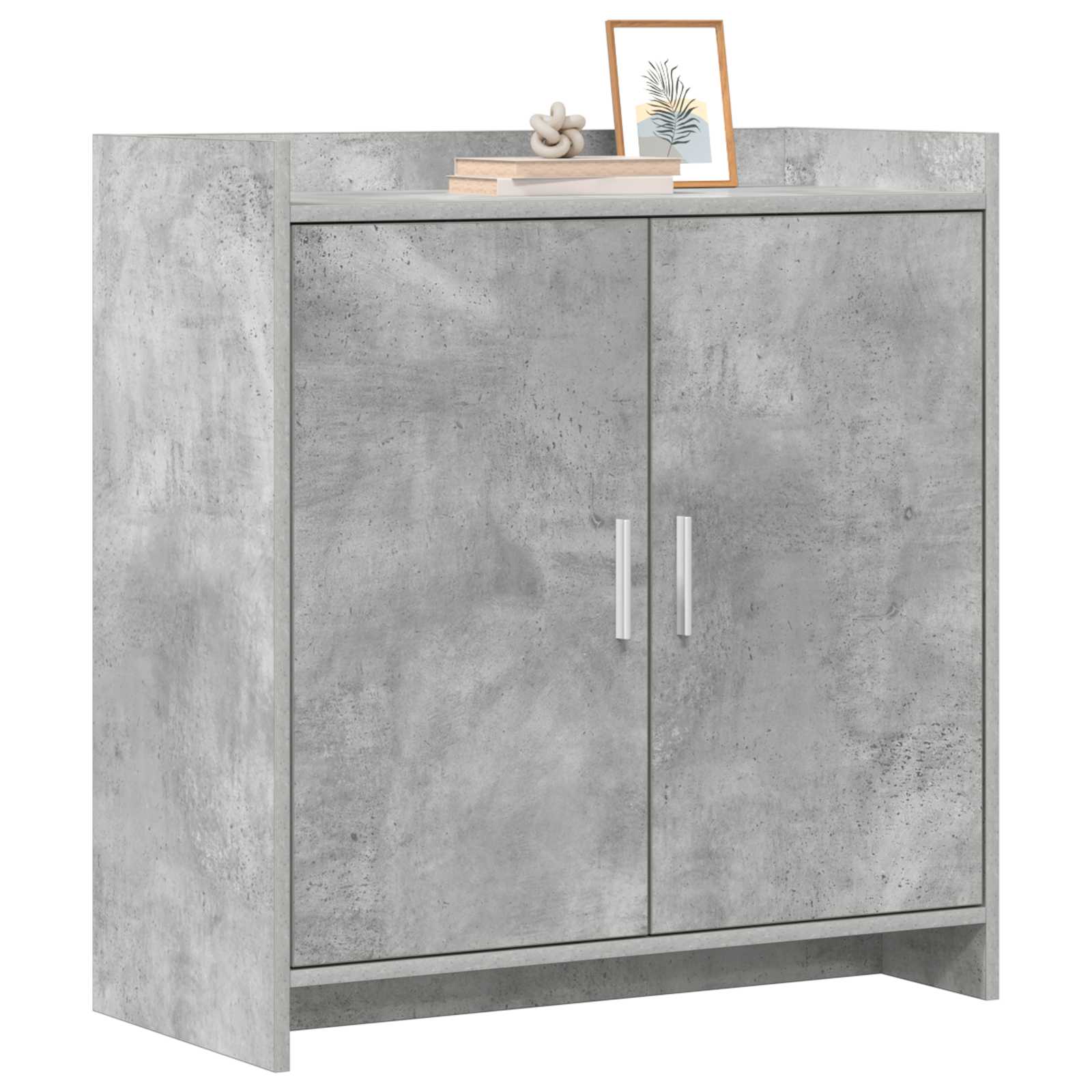 vidaXL Bufet Betonowy szary 72 x 36 x 80 cm Drewno inżynieryjne