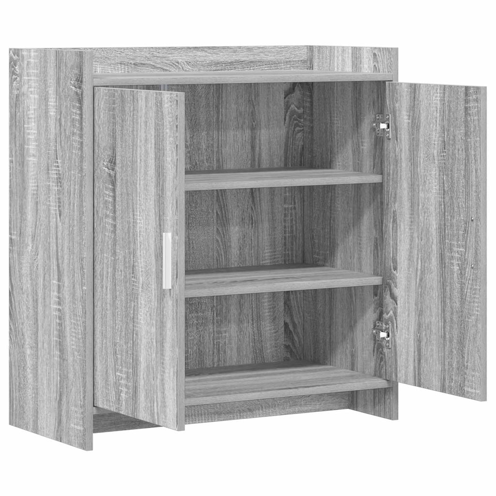 vidaXL Bufet Szary Sonoma 72 x 36 x 80 cm Drewno inżynieryjne