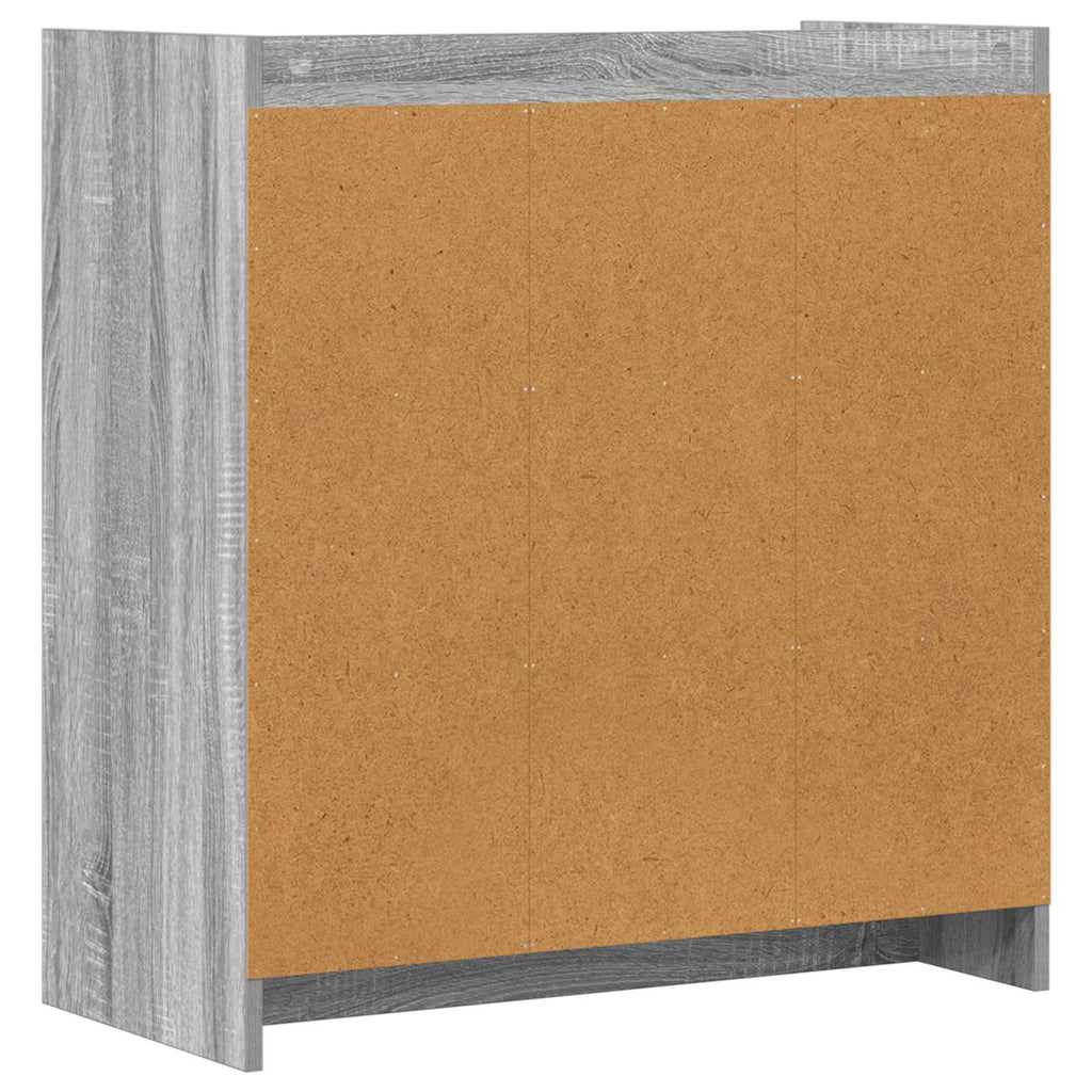 vidaXL Bufet Szary Sonoma 72 x 36 x 80 cm Drewno inżynieryjne