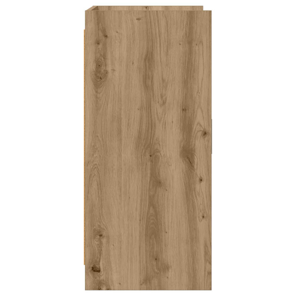 vidaXL Bufet Dąb artisan 72 x 36 x 80 cm Drewno inżynieryjne