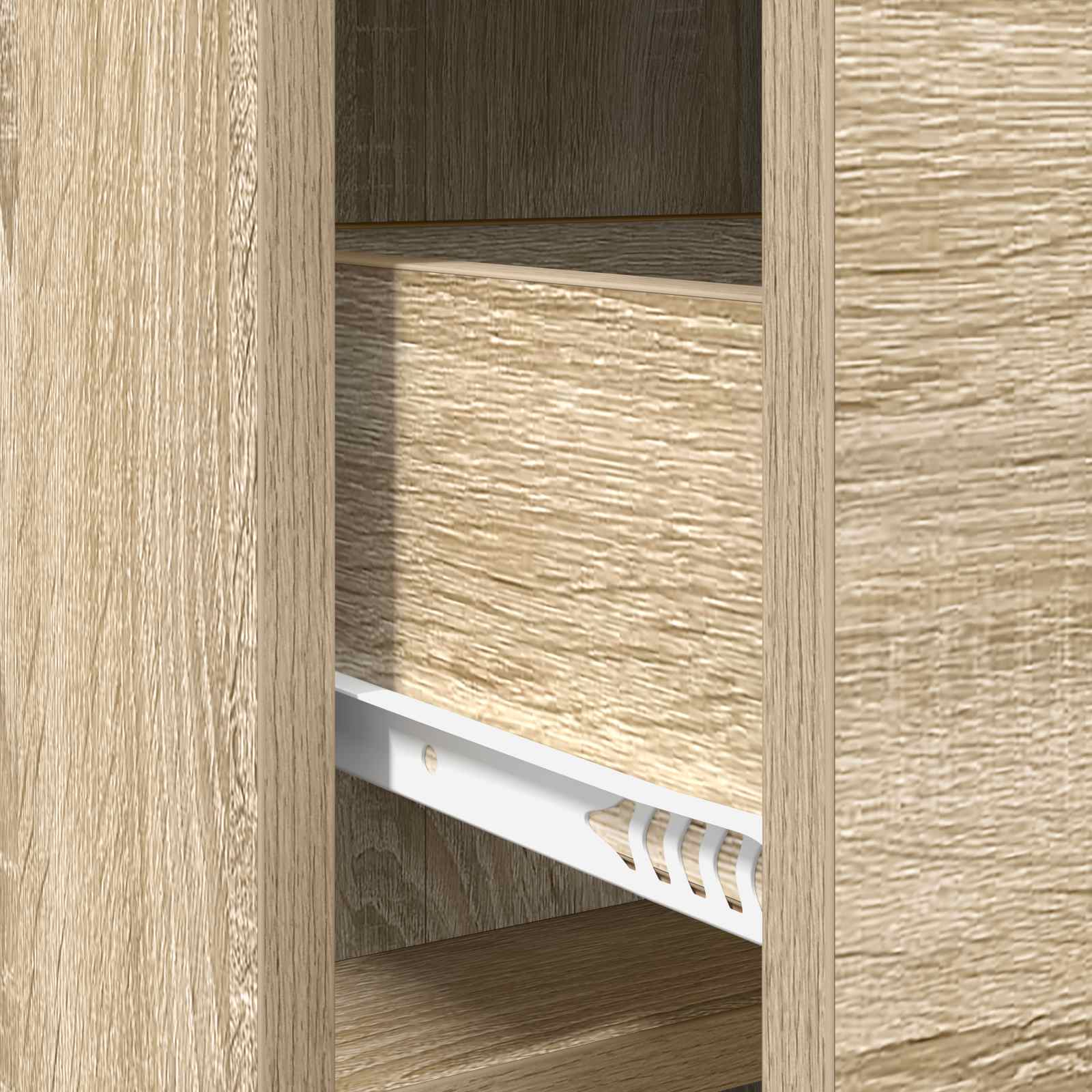 vidaXL Bufet dąb Sonoma 75 x 33 x 80 cm Drewno inżynieryjne