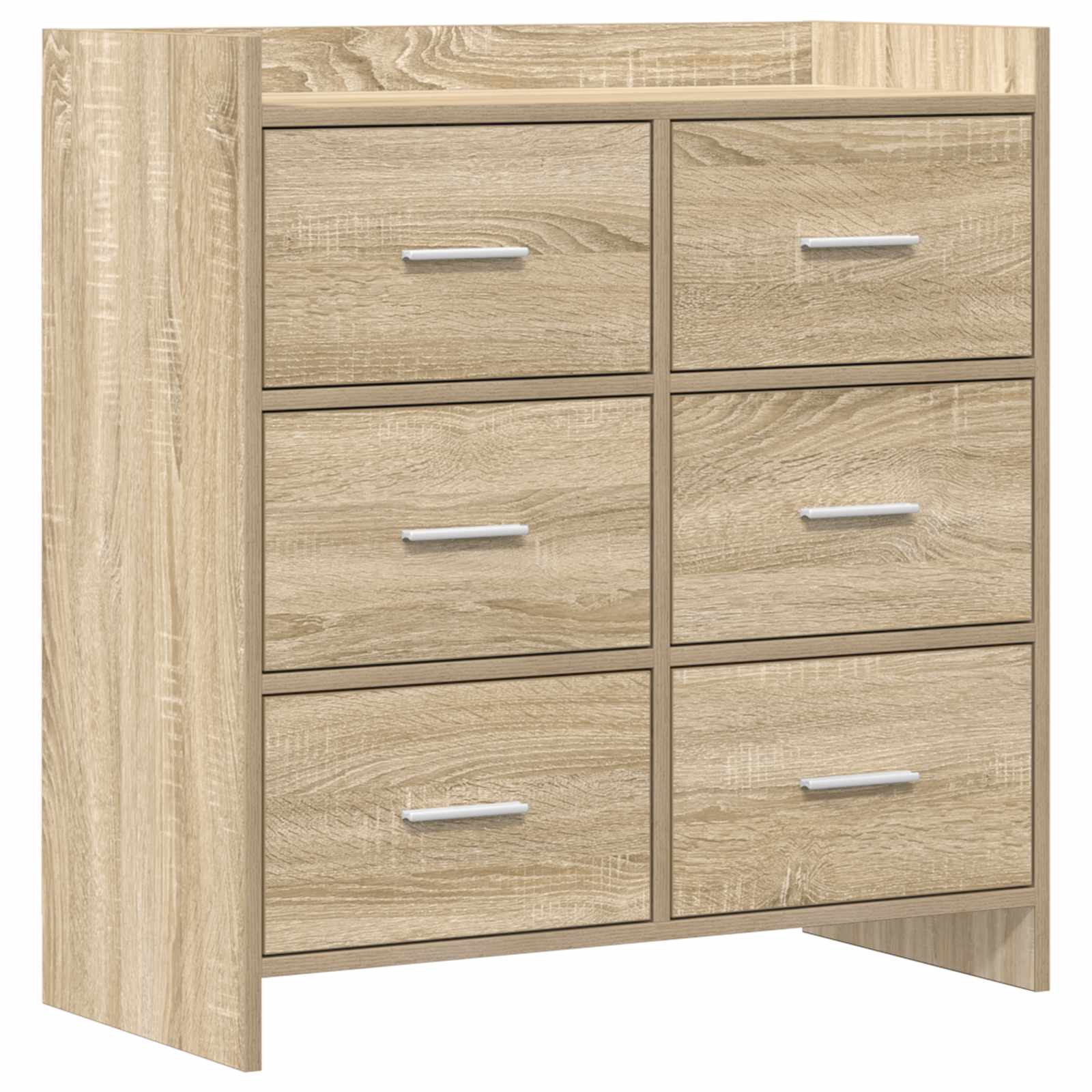 vidaXL Bufet dąb Sonoma 75 x 33 x 80 cm Drewno inżynieryjne
