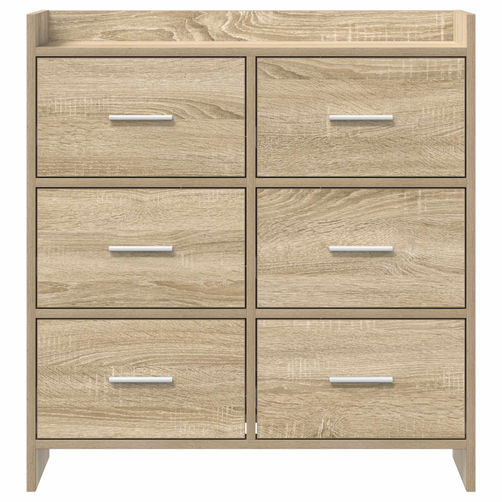 vidaXL Bufet dąb Sonoma 75 x 33 x 80 cm Drewno inżynieryjne