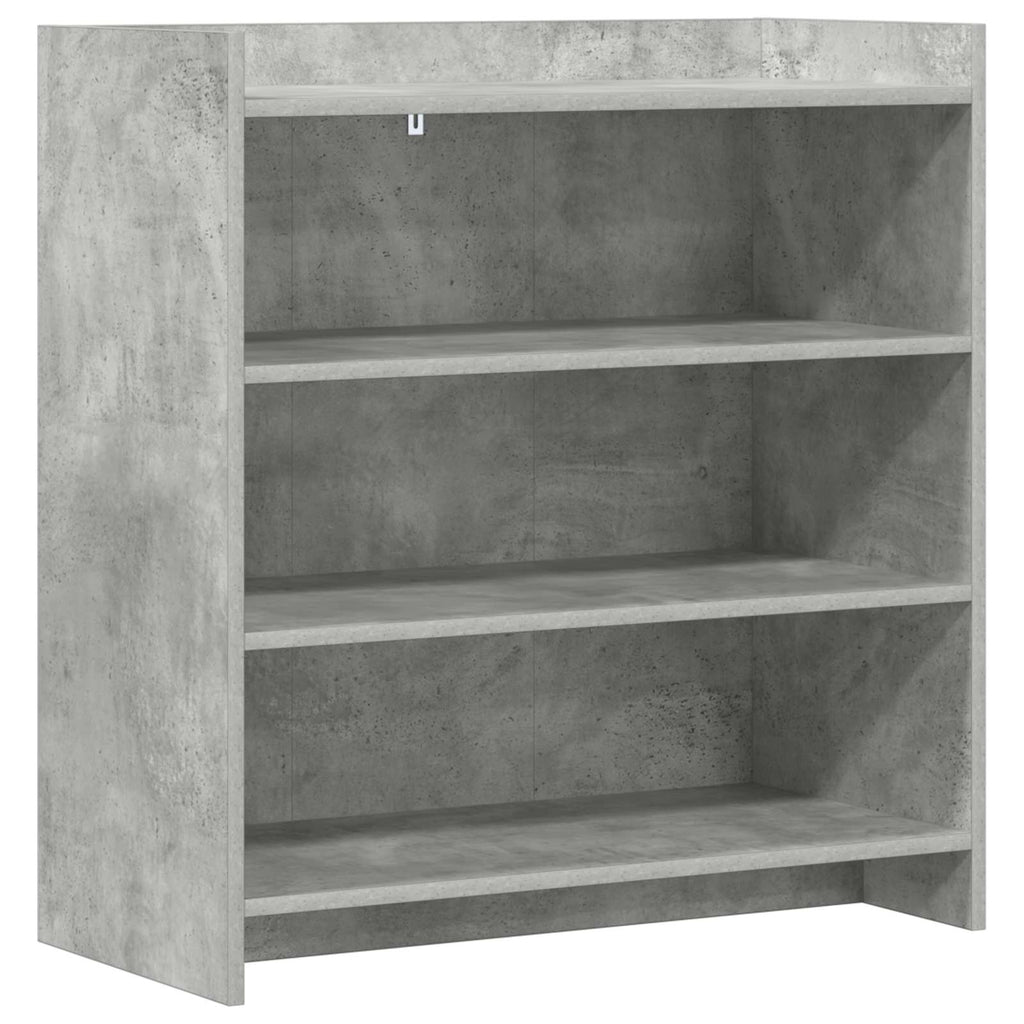vidaXL Bufet Betonowy szary 75 x 36 x 80 cm Drewno inżynieryjne