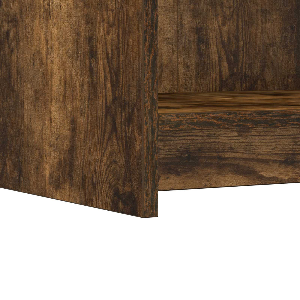 vidaXL Bufet Dąb wędzony 75 x 36 x 80 cm Drewno inżynieryjne
