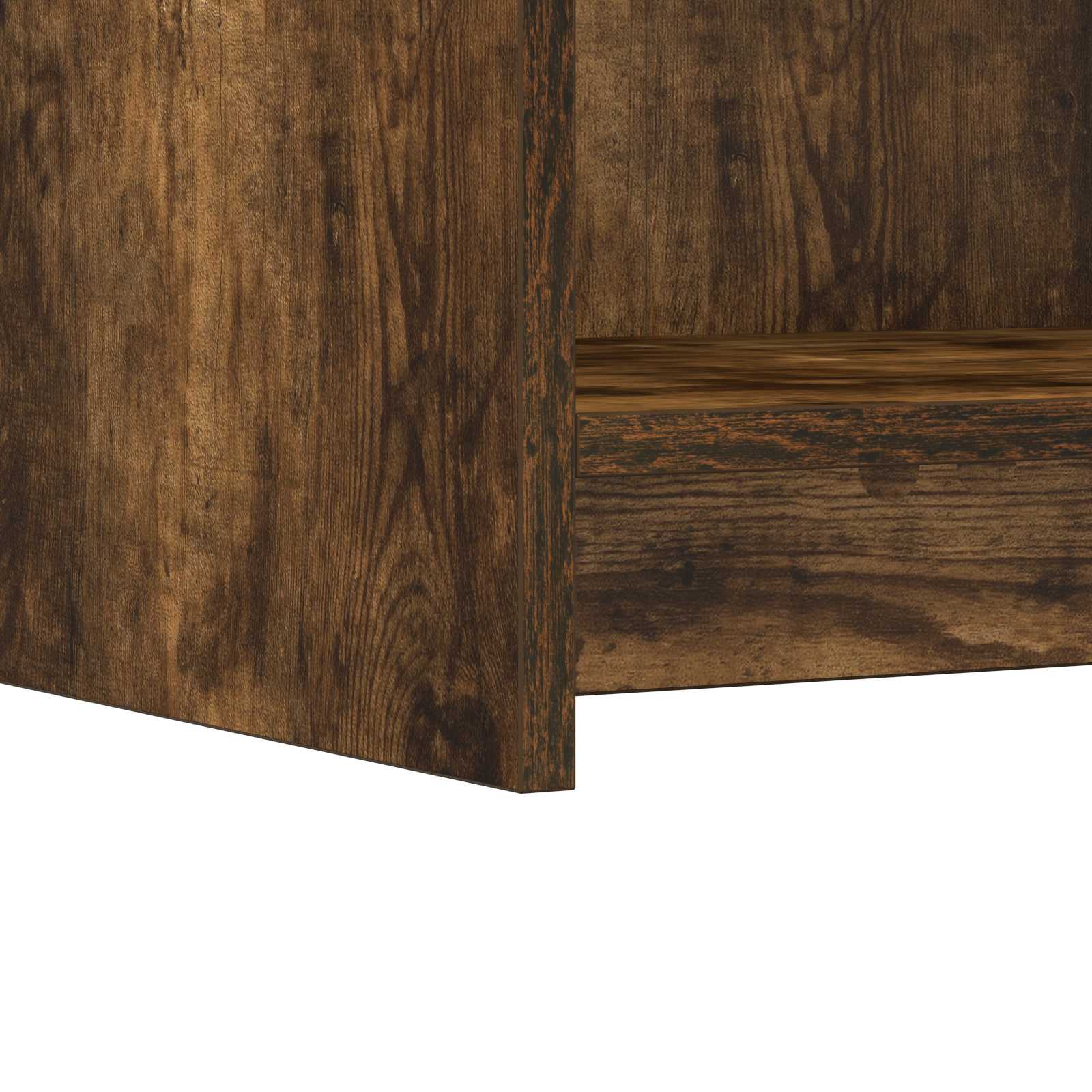 vidaXL Bufet Dąb wędzony 75 x 36 x 80 cm Drewno inżynieryjne