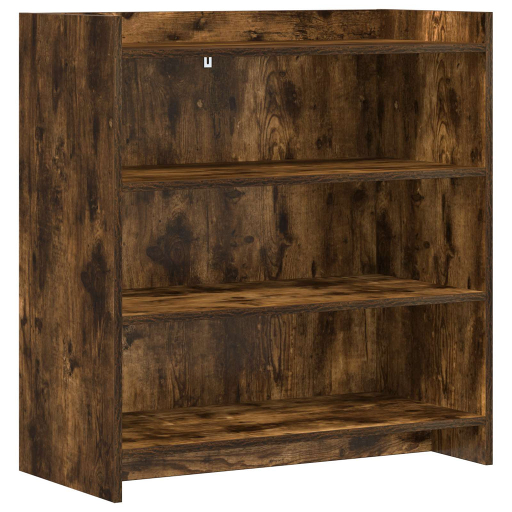 vidaXL Bufet Dąb wędzony 75 x 36 x 80 cm Drewno inżynieryjne