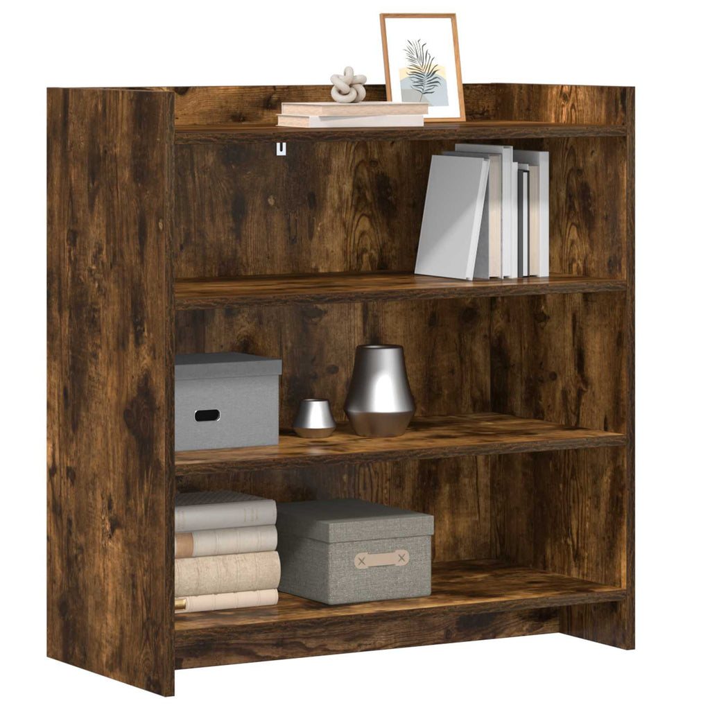 vidaXL Bufet Dąb wędzony 75 x 36 x 80 cm Drewno inżynieryjne