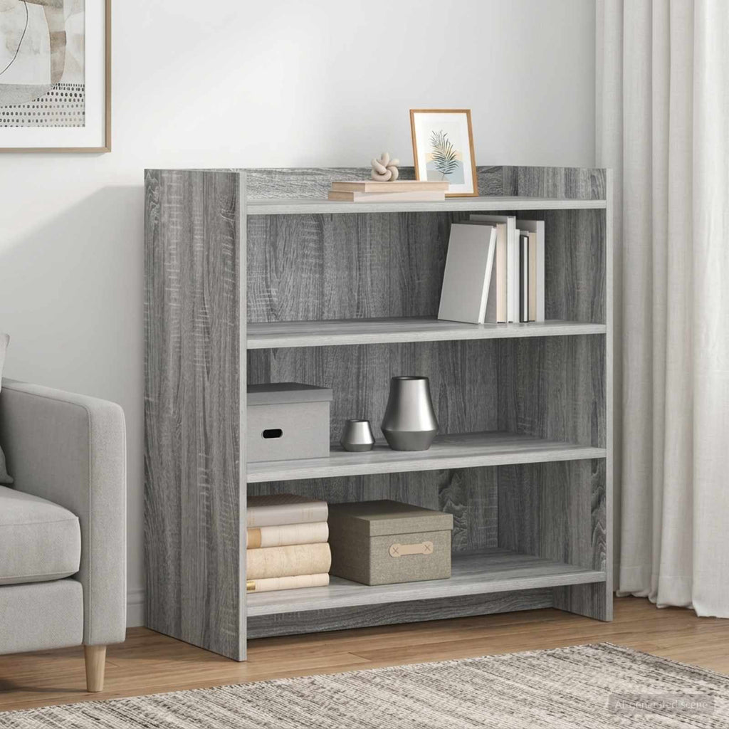 vidaXL Bufet Szary Sonoma 75 x 36 x 80 cm Drewno inżynieryjne