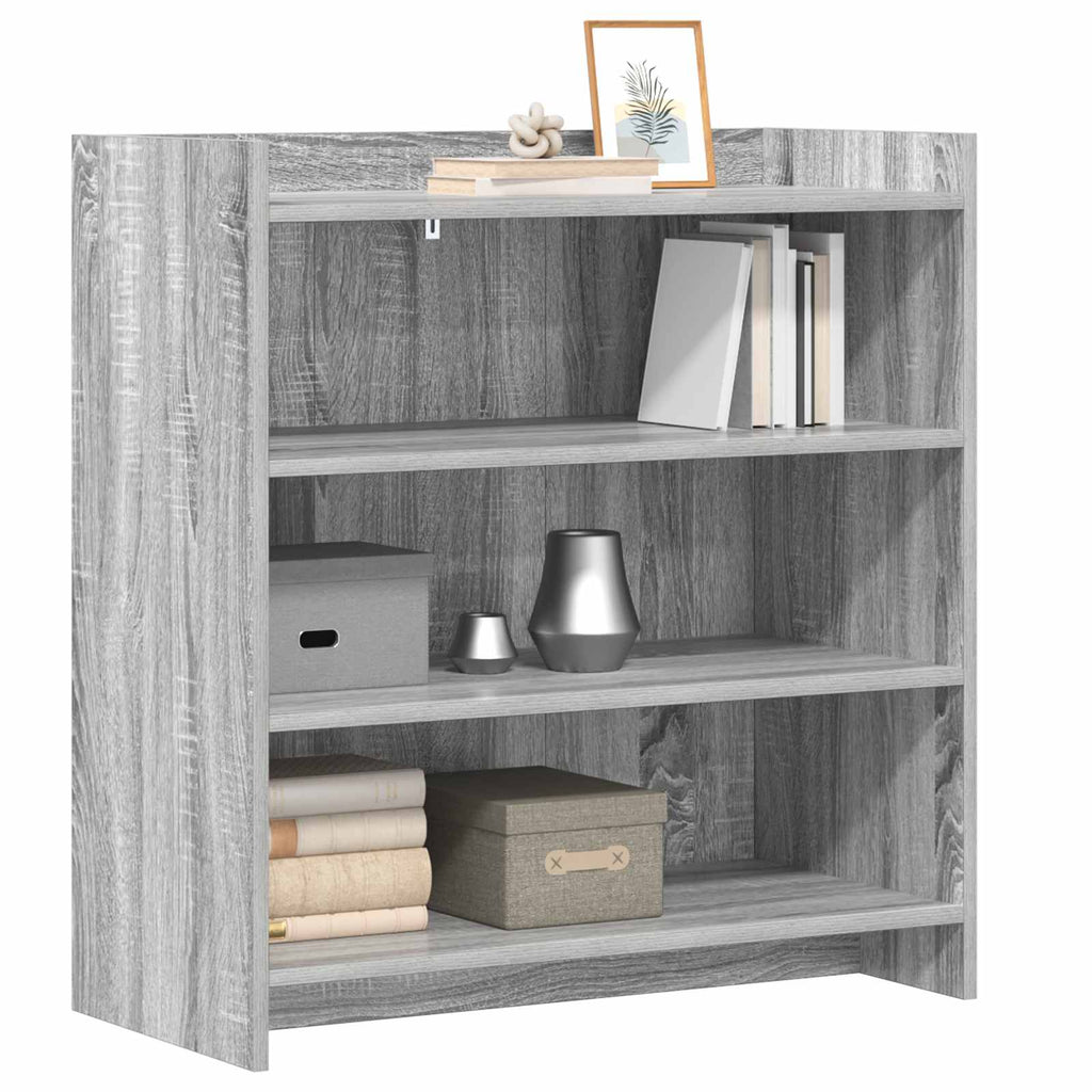 vidaXL Bufet Szary Sonoma 75 x 36 x 80 cm Drewno inżynieryjne