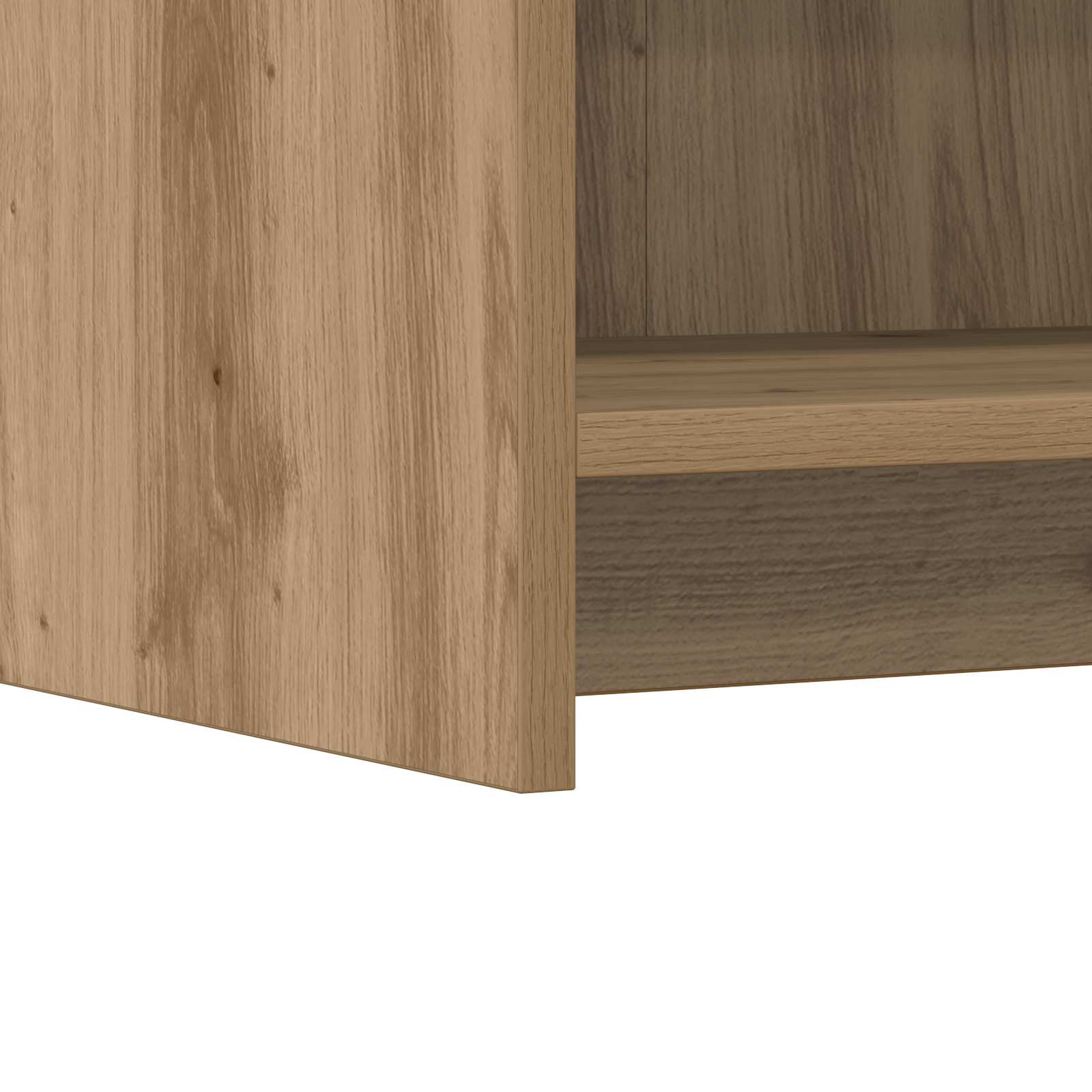 vidaXL Bufet Dąb artisan 75 x 36 x 80 cm Drewno inżynieryjne