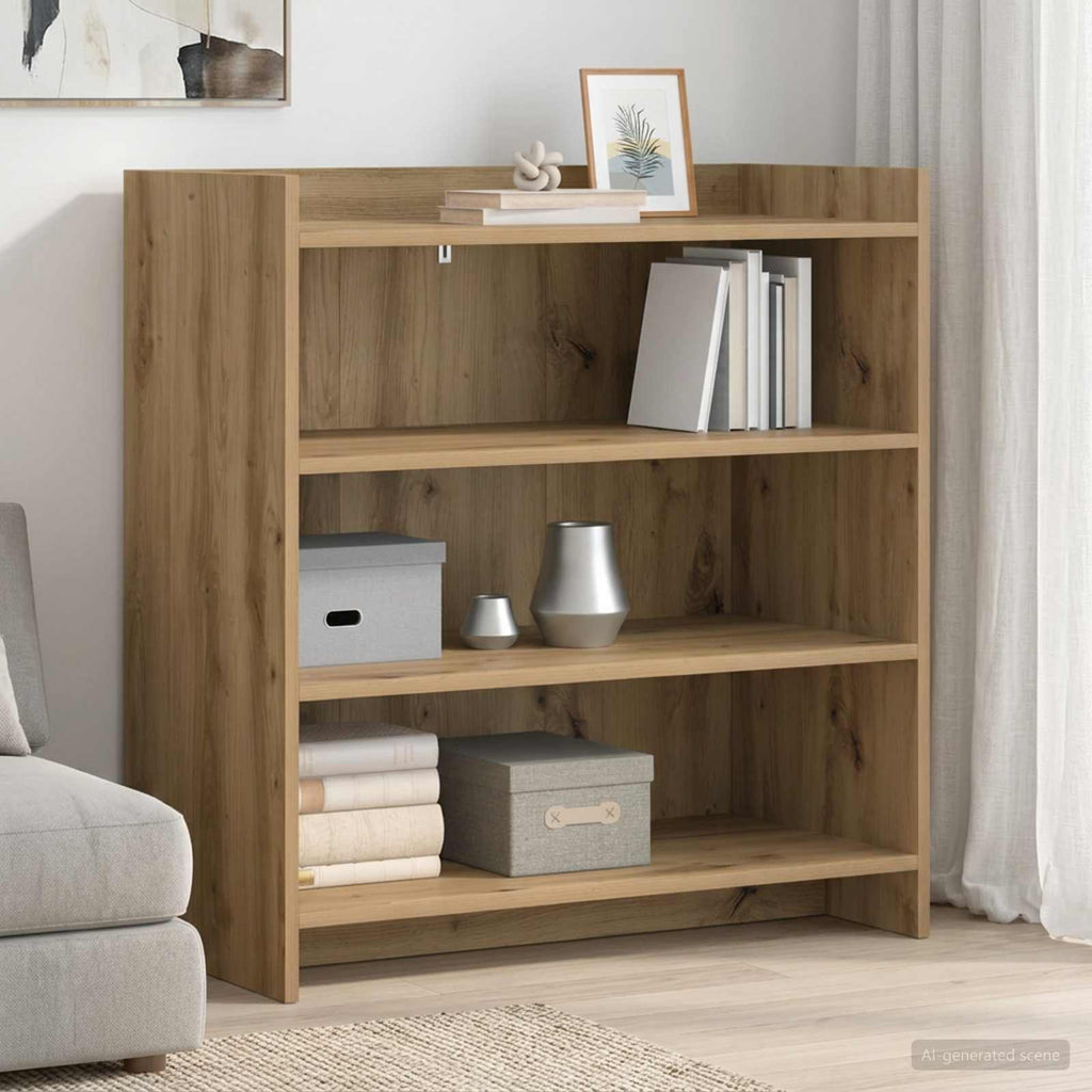 vidaXL Bufet Dąb artisan 75 x 36 x 80 cm Drewno inżynieryjne