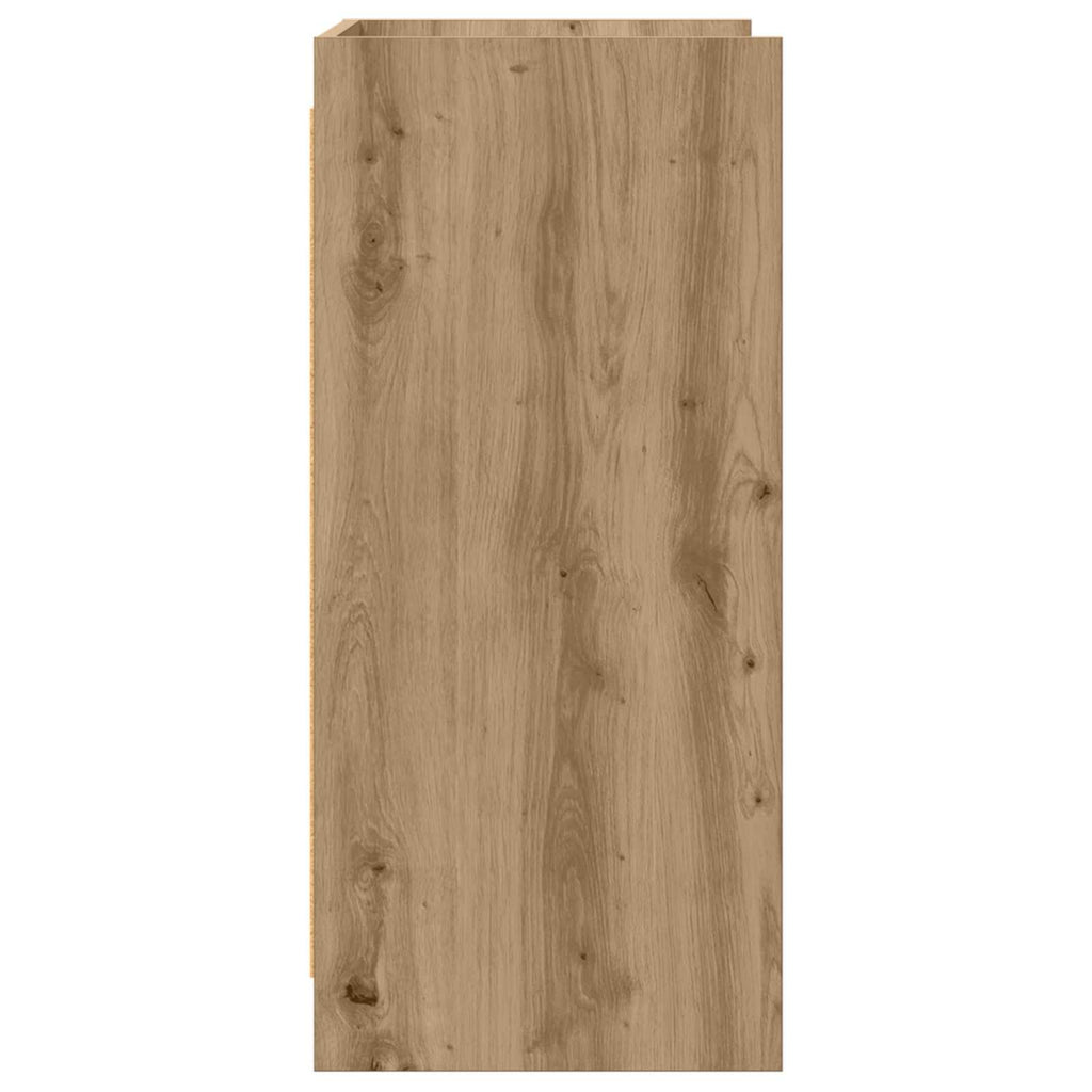 vidaXL Bufet Dąb artisan 75 x 36 x 80 cm Drewno inżynieryjne