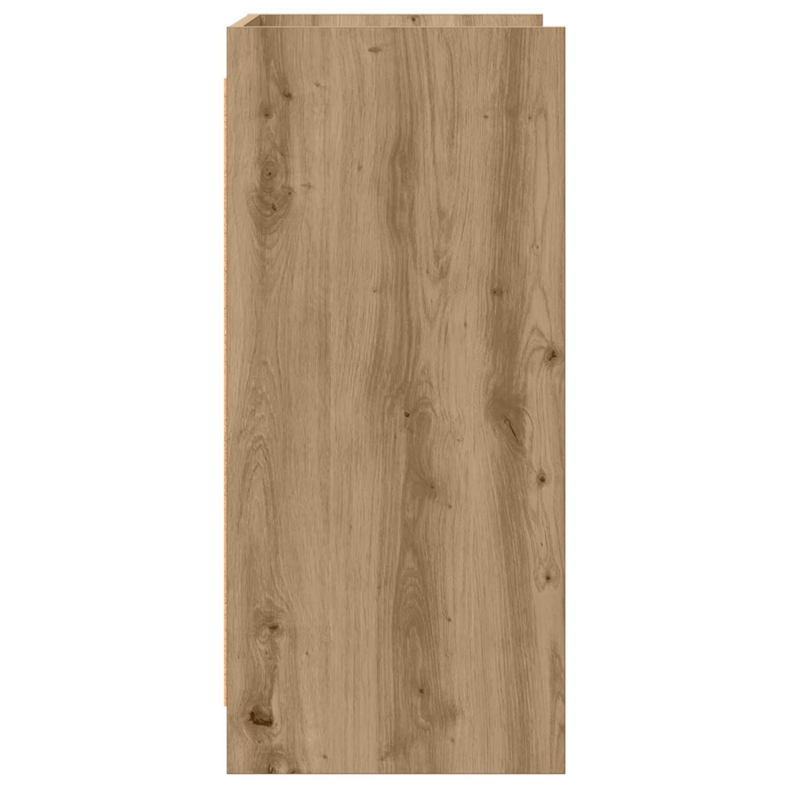 vidaXL Bufet Dąb artisan 75 x 36 x 80 cm Drewno inżynieryjne
